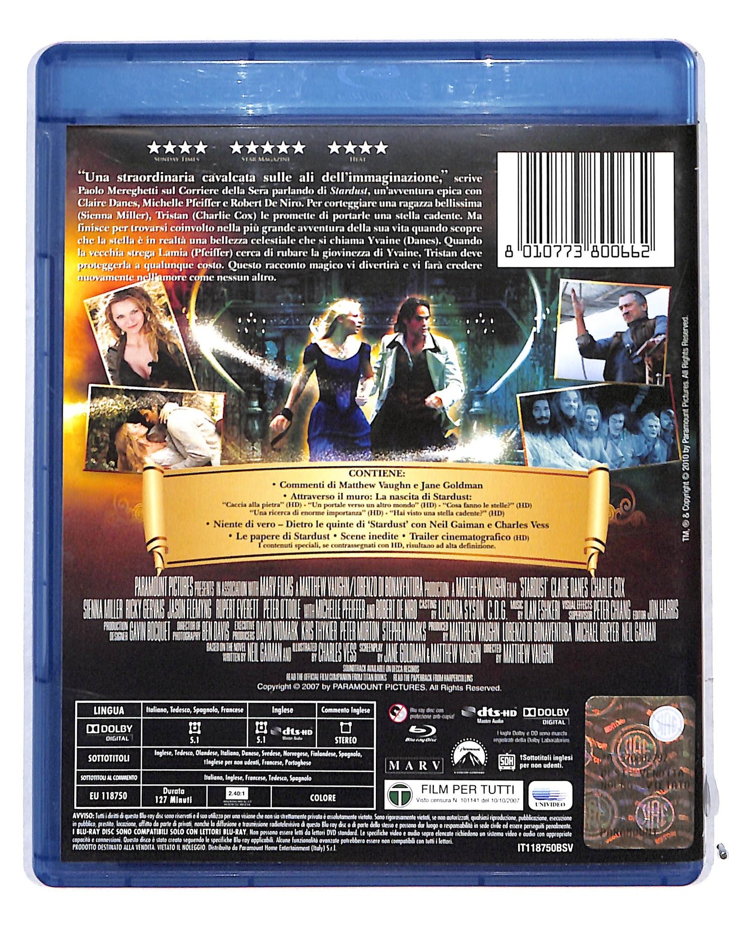 EBOND Stardust EDIZIONE SPECIALE BLURAY BLURAY DB685856