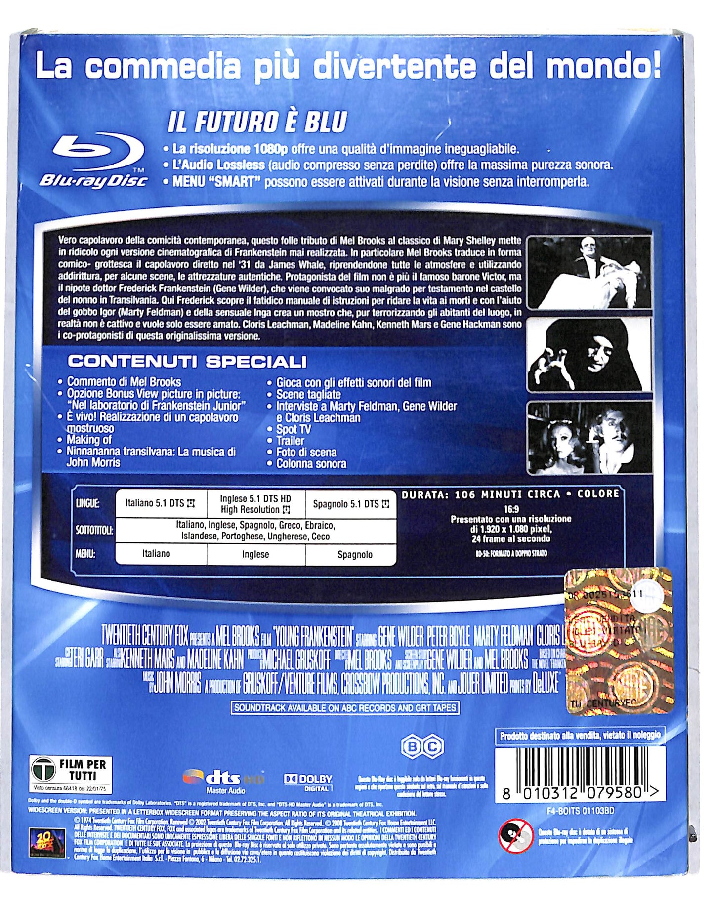 EBOND Frankenstein Junior BLURAY DB685867