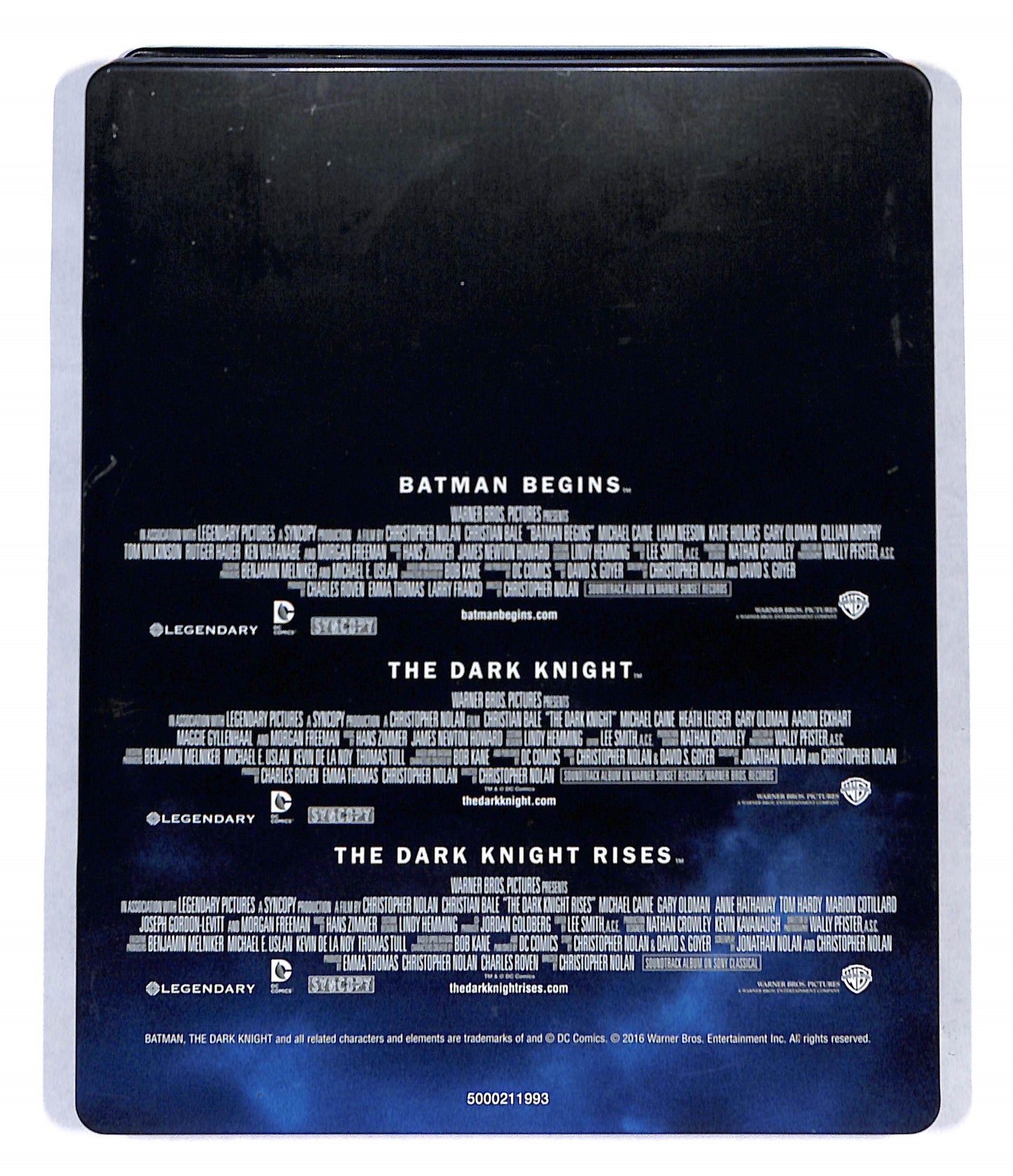 EBOND The Dark Knight Trilogy STEELBOOK BLURAY DB685874