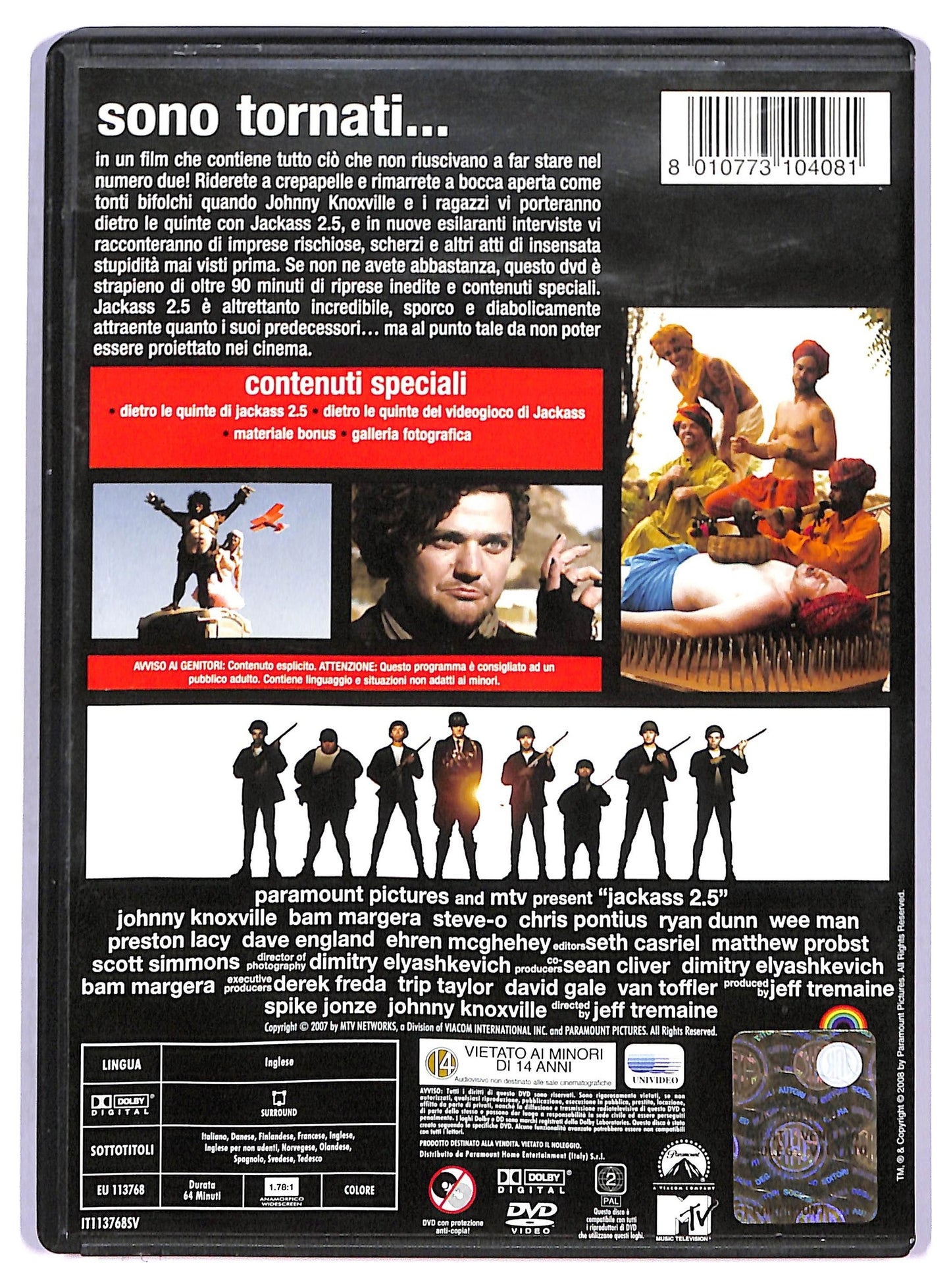 EBOND Jackass 2.5 Di Jeff Tremaine DVD DB685907
