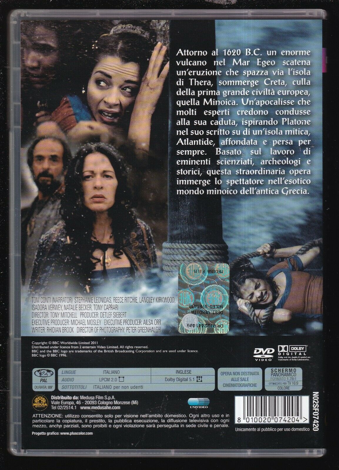 EBOND Atlantis (bbc) Di Tony Mitchell DVD DB686103