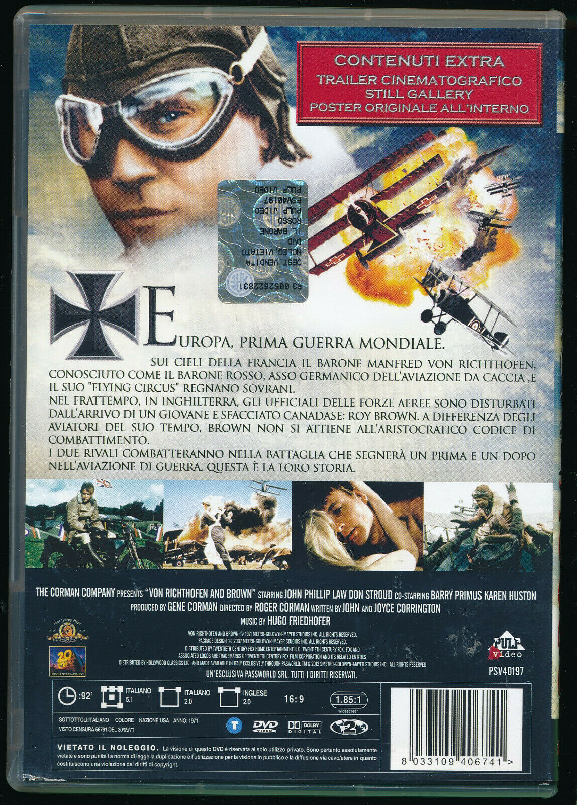 EBOND Il Barone Rosso DVD DB686146