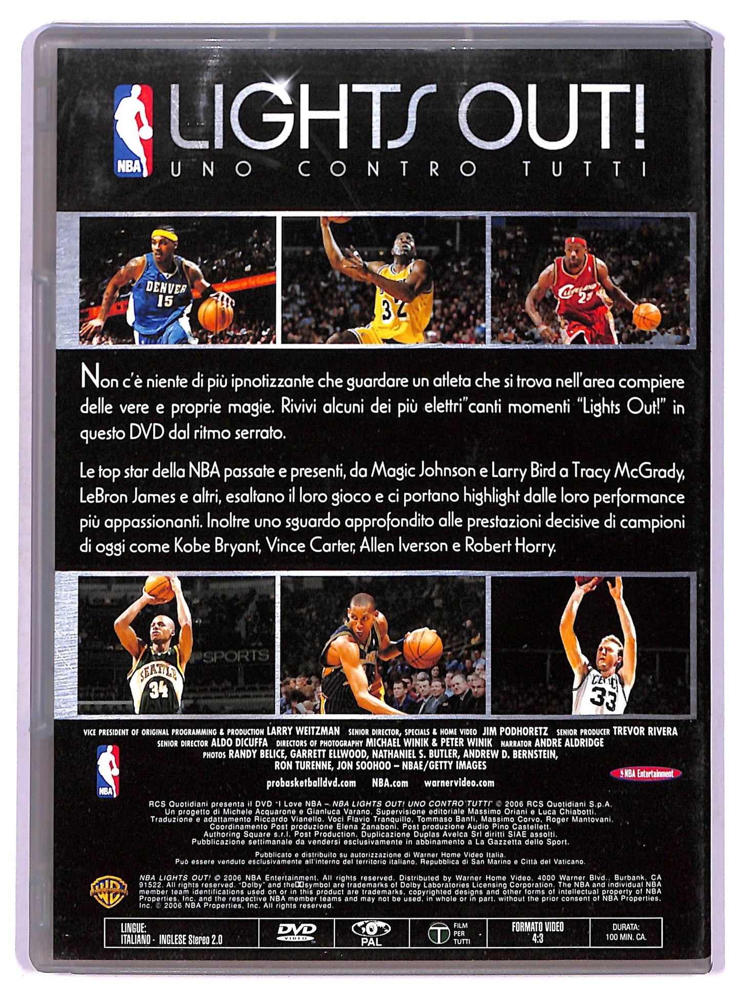 EBOND Lights OUT! - Uno Contro Tutti EDITORIALE DVD DB686205