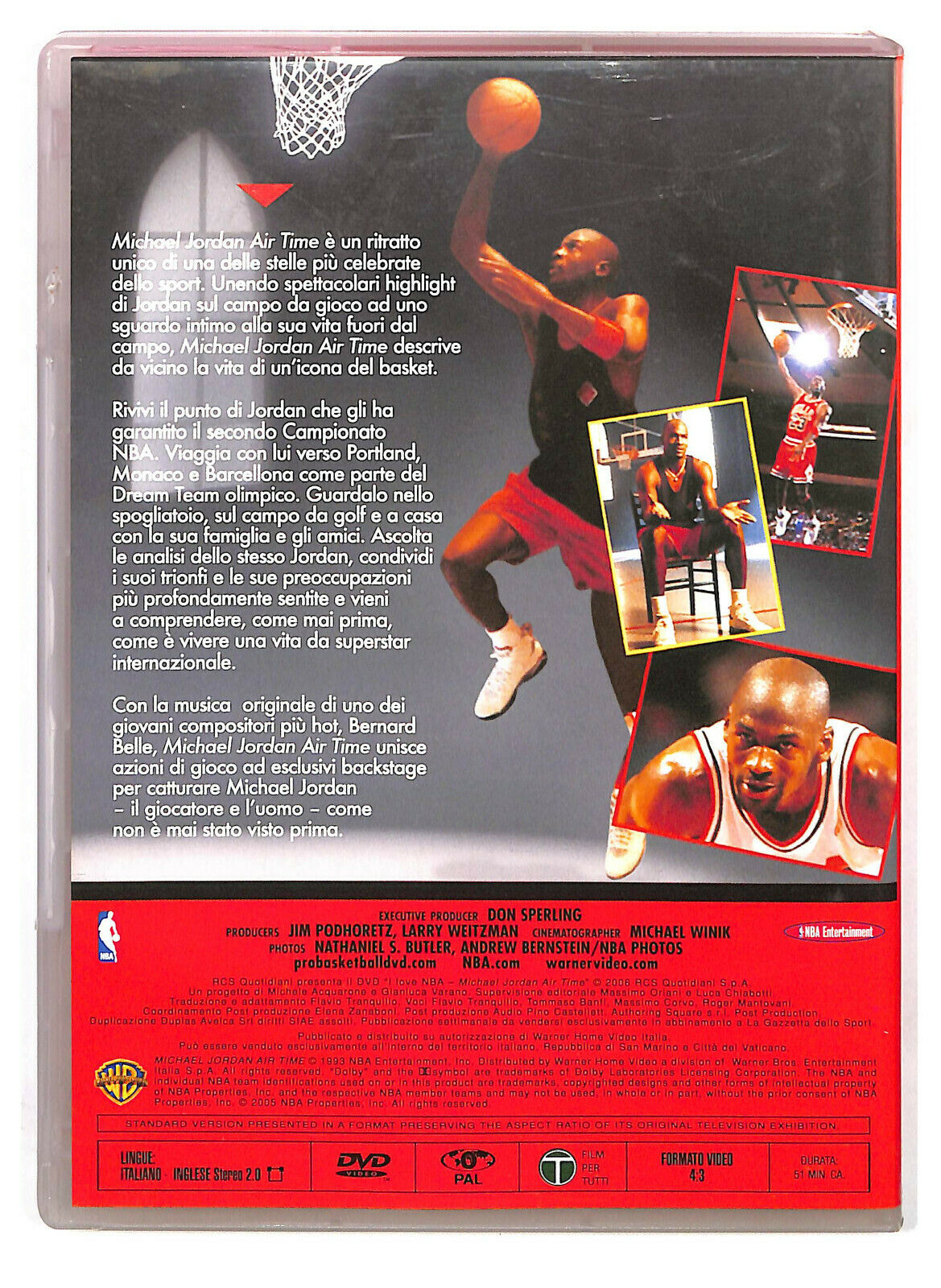 EBOND Michael Jordan: Air Time  Editoriale DVD DB686206