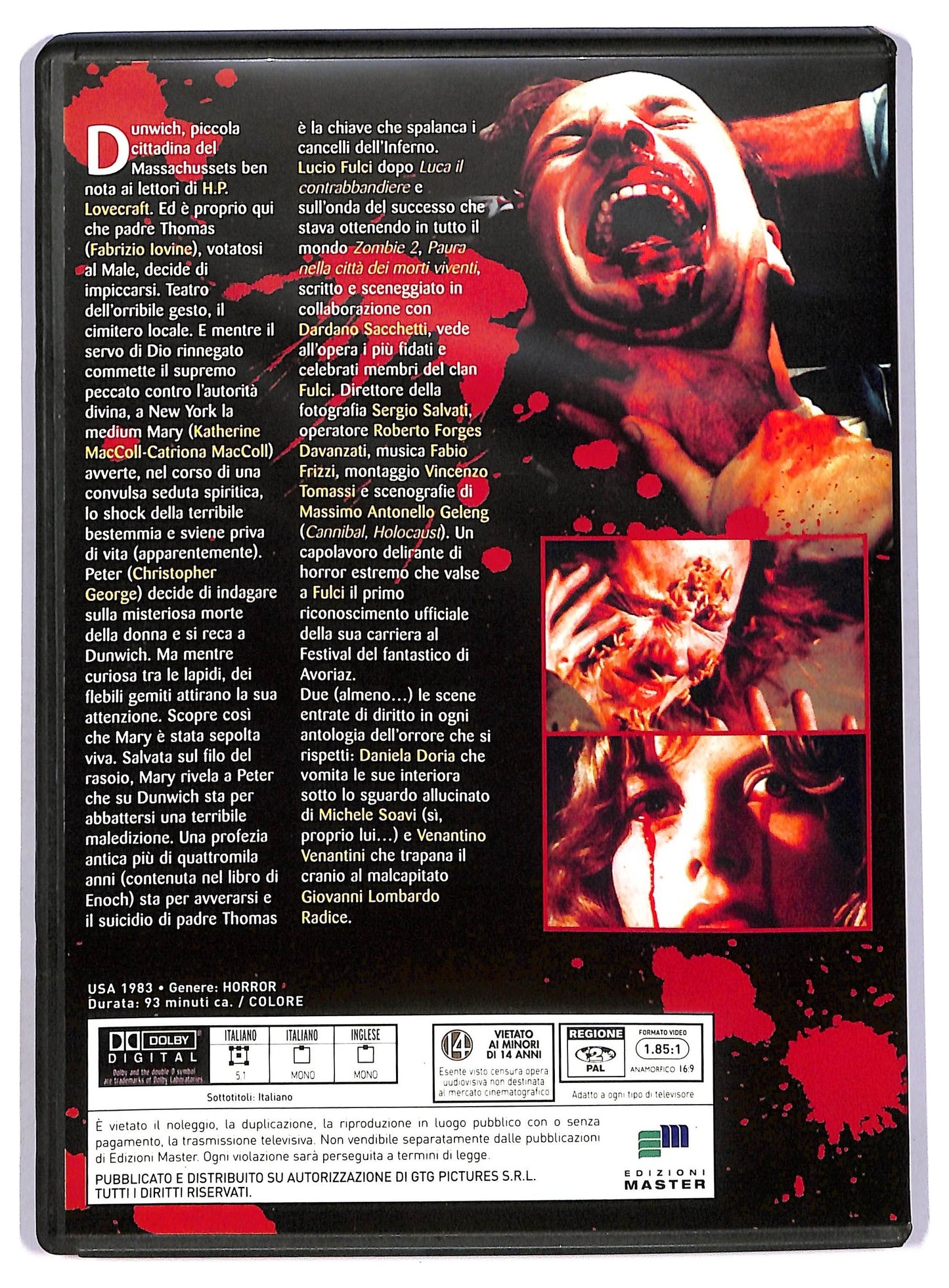 EBOND Paura nella citta dei morti viventi EDITORIALE DVD DB686260