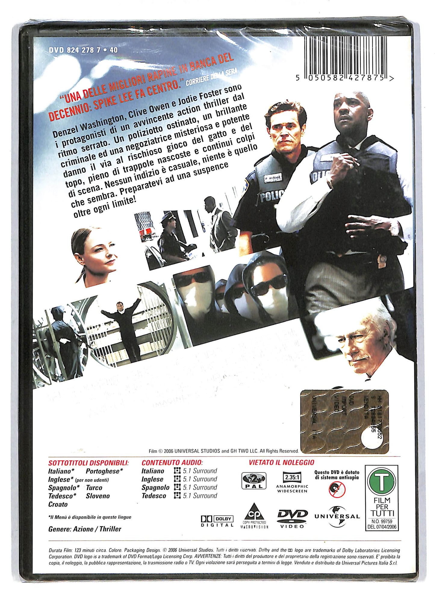 EBOND inside man DVD DB686326
