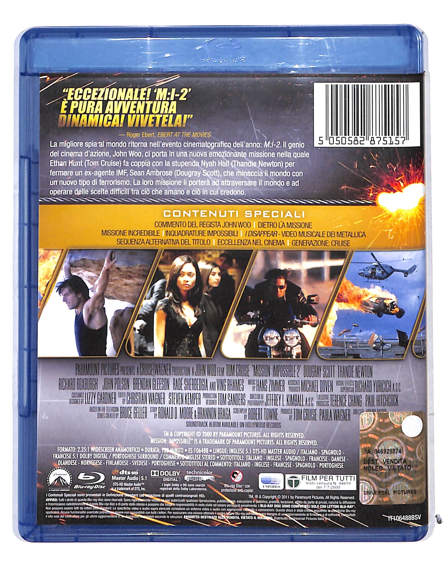 EBOND M:i-2 - Mission: Impossible 2 BLURAY DB686403