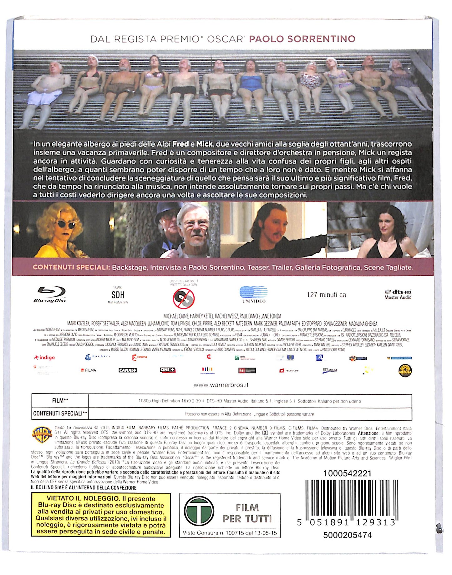 EBOND Youth La giovinezza BLURAY DB686409