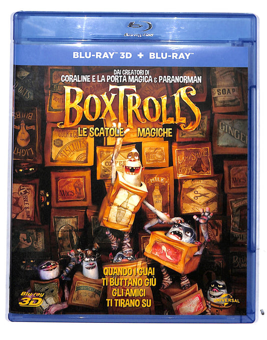 EBOND Boxtrolls Le Scatole Magiche BLURAY 3d + BLURAY DB686417