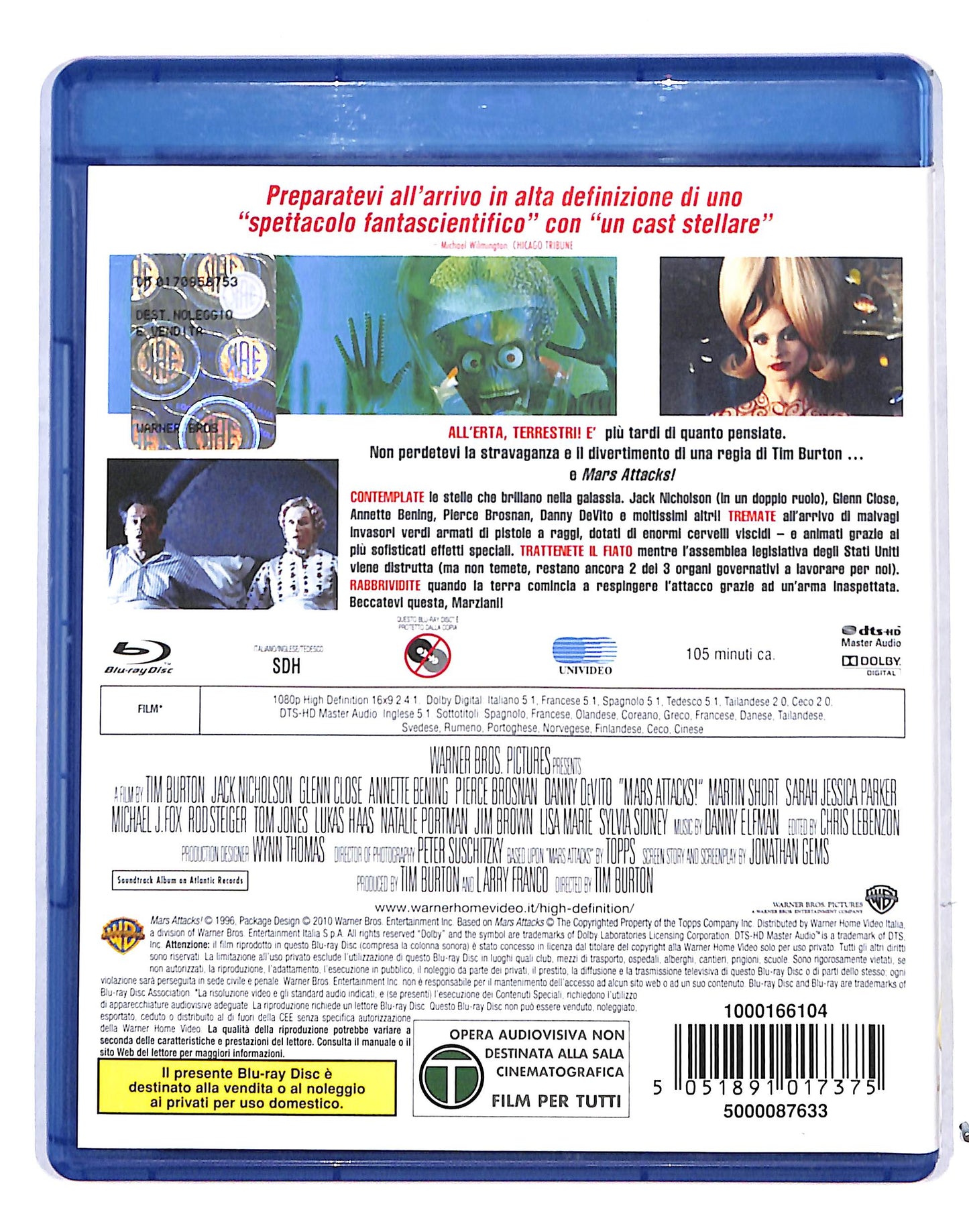 EBOND Mars Attacks! BLURAY DB686426