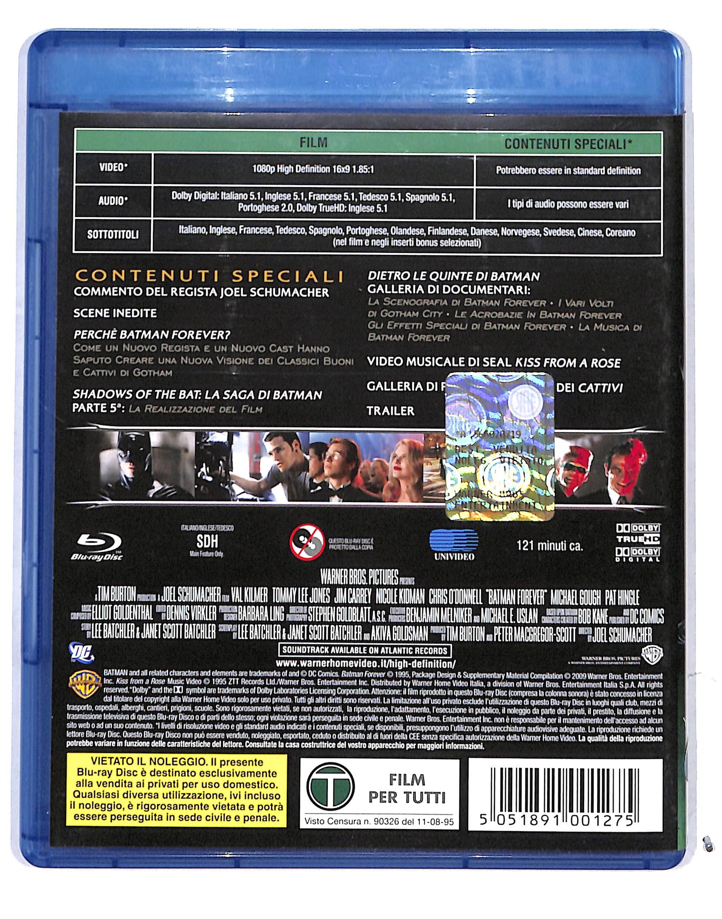 EBOND Batman Forever BLURAY BLURAY DB686428