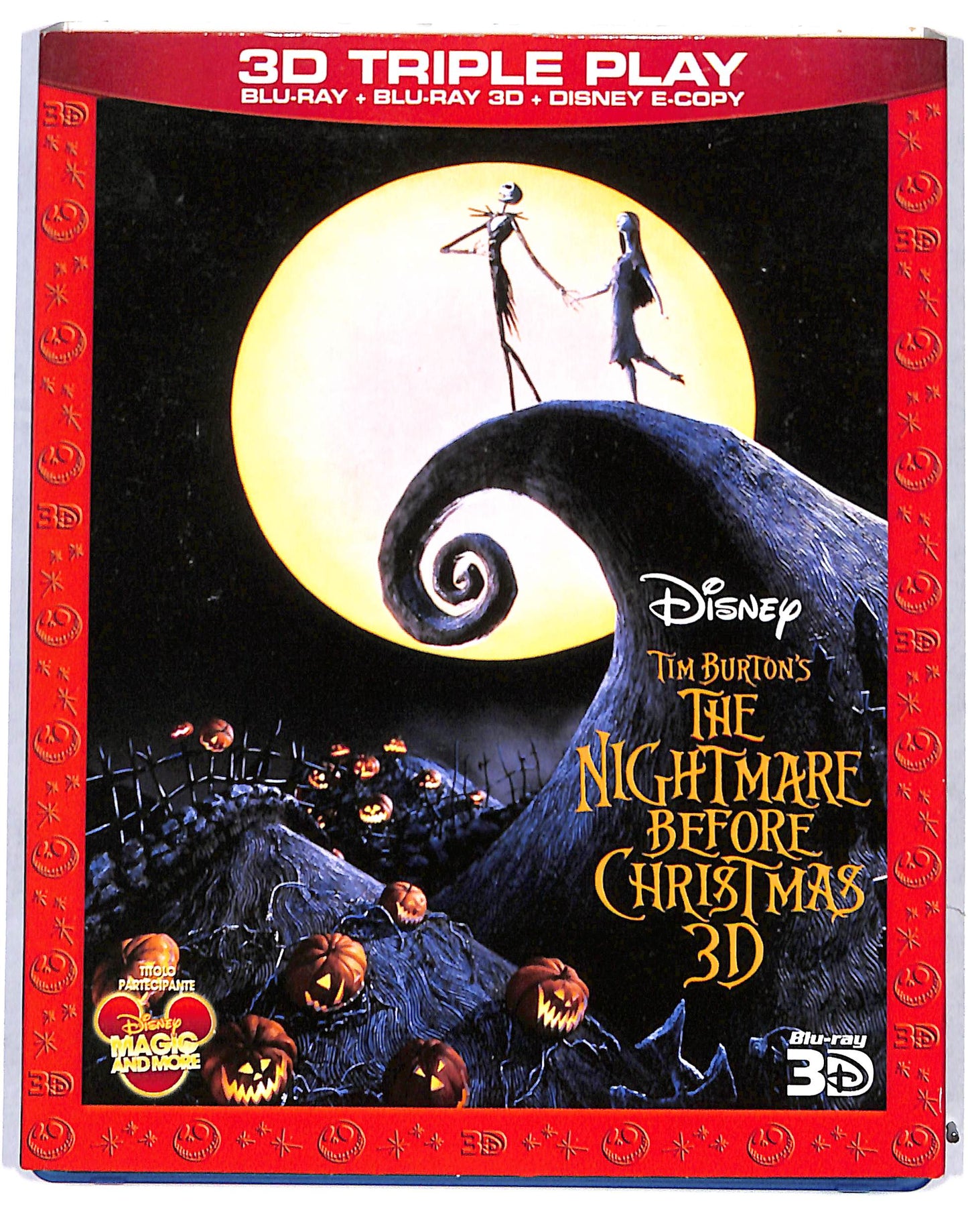 EBOND Tim Burton's The Nightmare Before Christmas 3D (No E-Copy) BLURAY DB686430