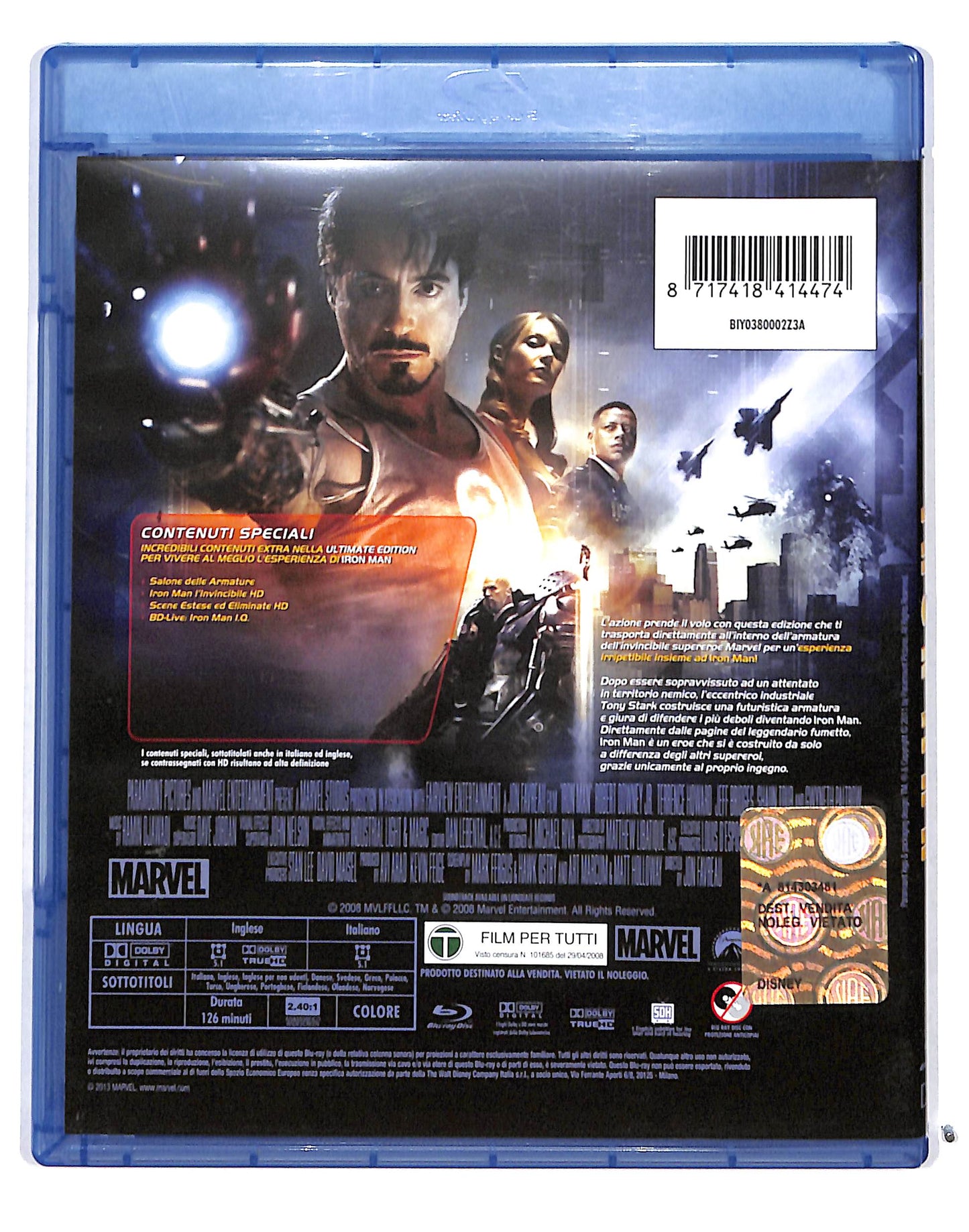 EBOND Iron Man BLURAY DB686466