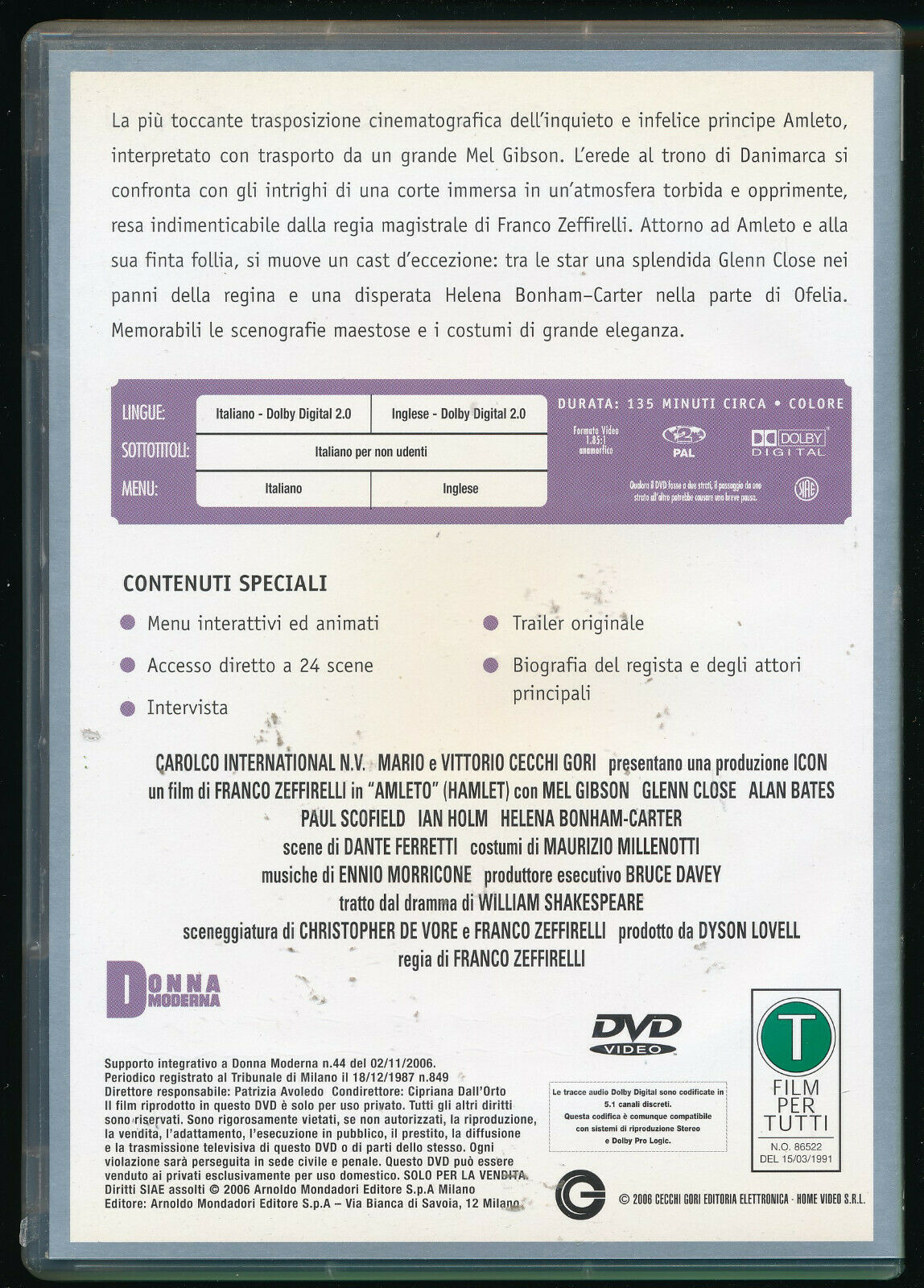 EBOND Amleto  Editoriale DVD DB686604