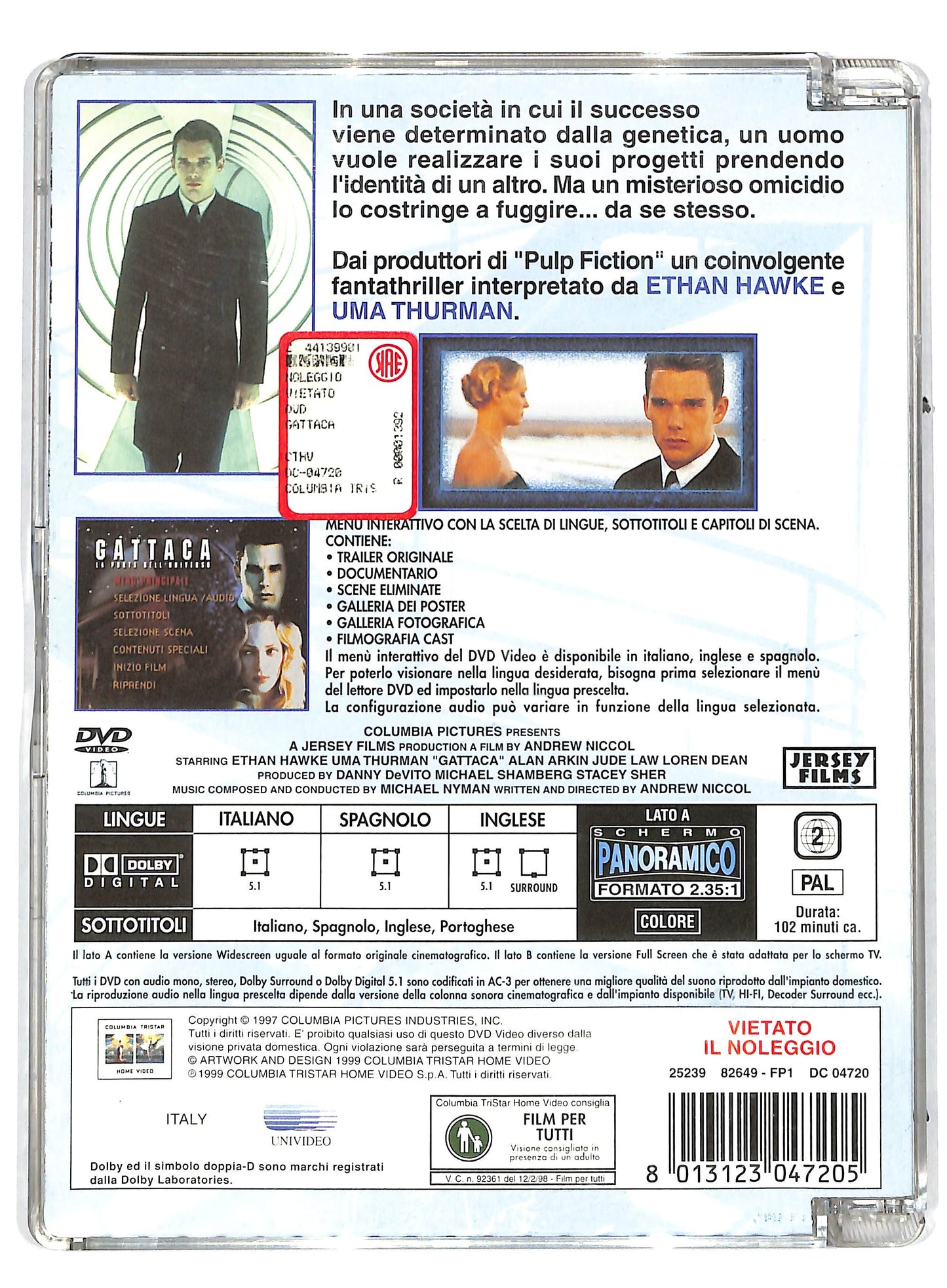 EBOND Gattaca - La porta dell'universo SJB DVD DB686617
