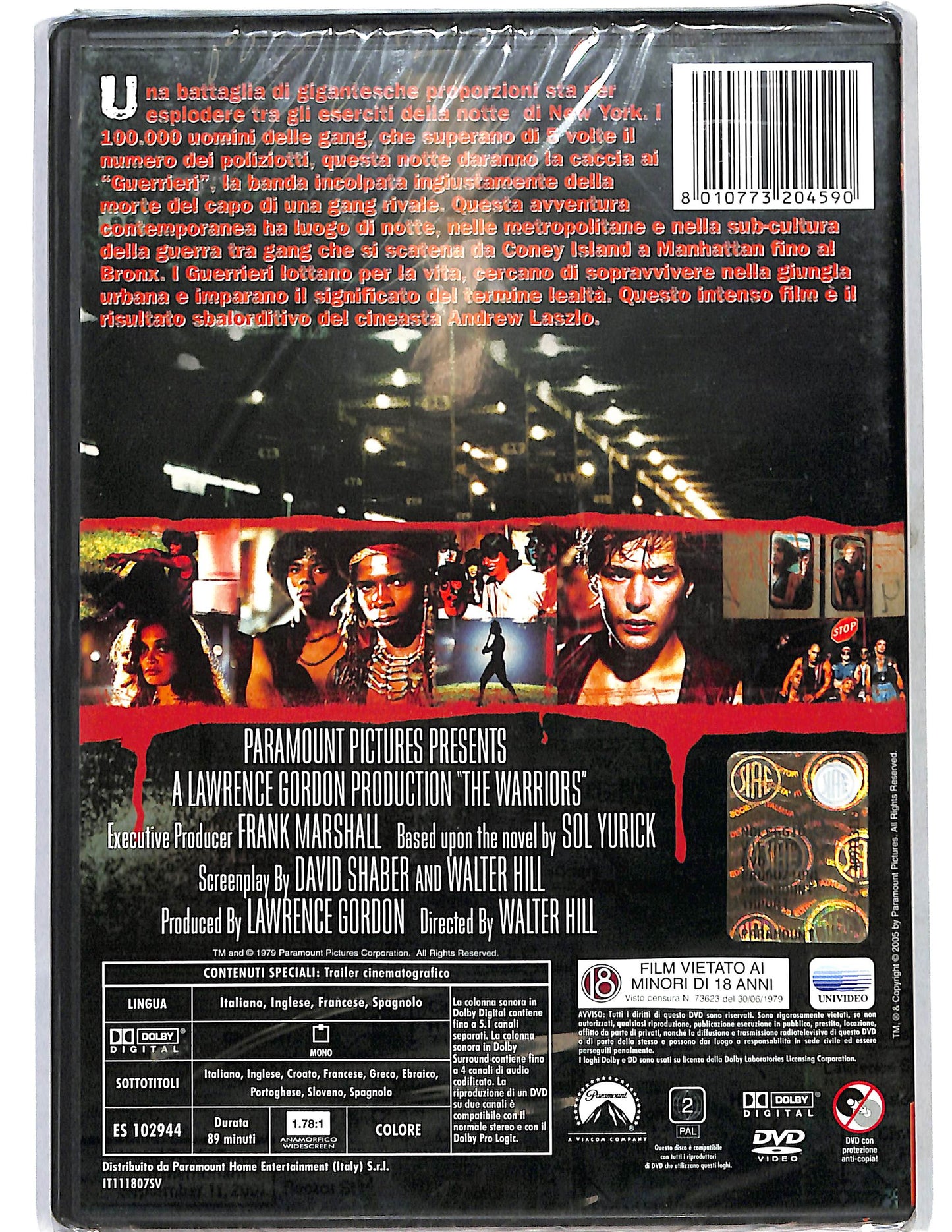 EBOND Guerrieri della notte DVD DB686621