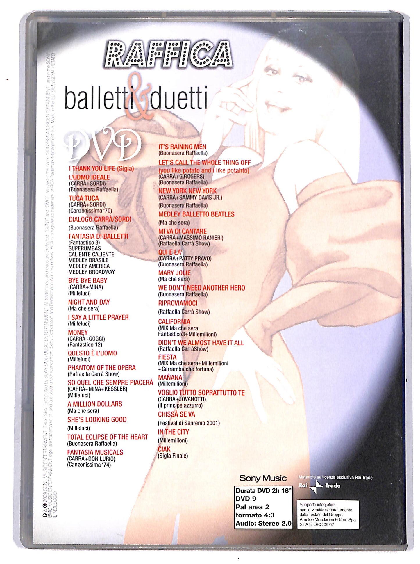 EBOND Raffica balletti e duetti EDITORIALE DVD DB686748