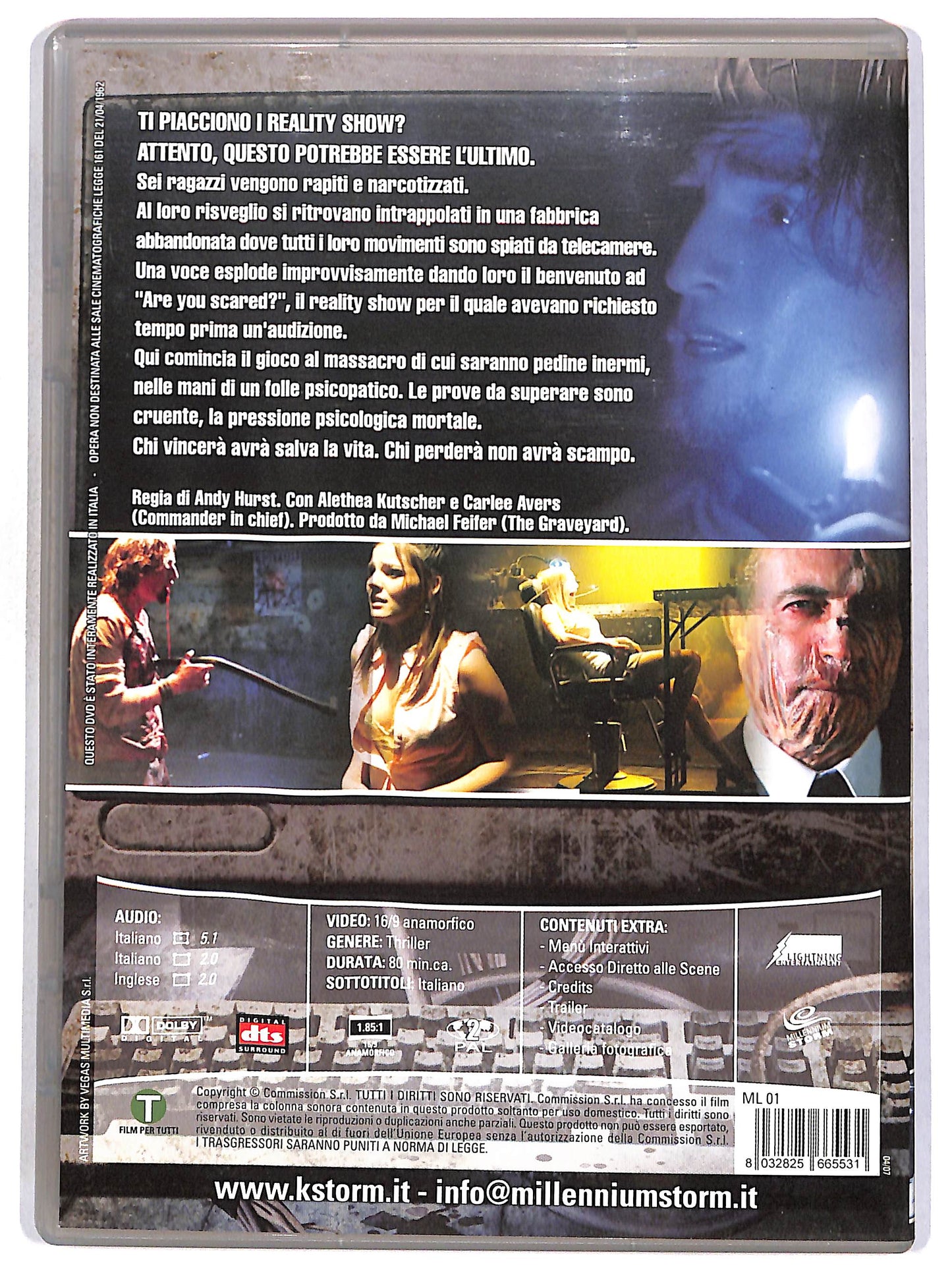 EBOND Are You Scared? NOLEGGIO DVD DB686765