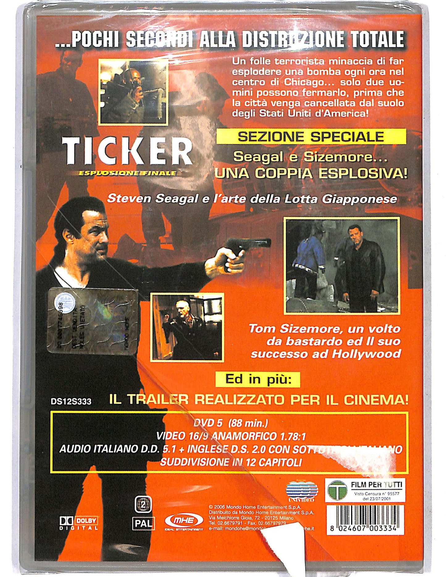 EBOND Ticker Esplosione finale DVD DB686861