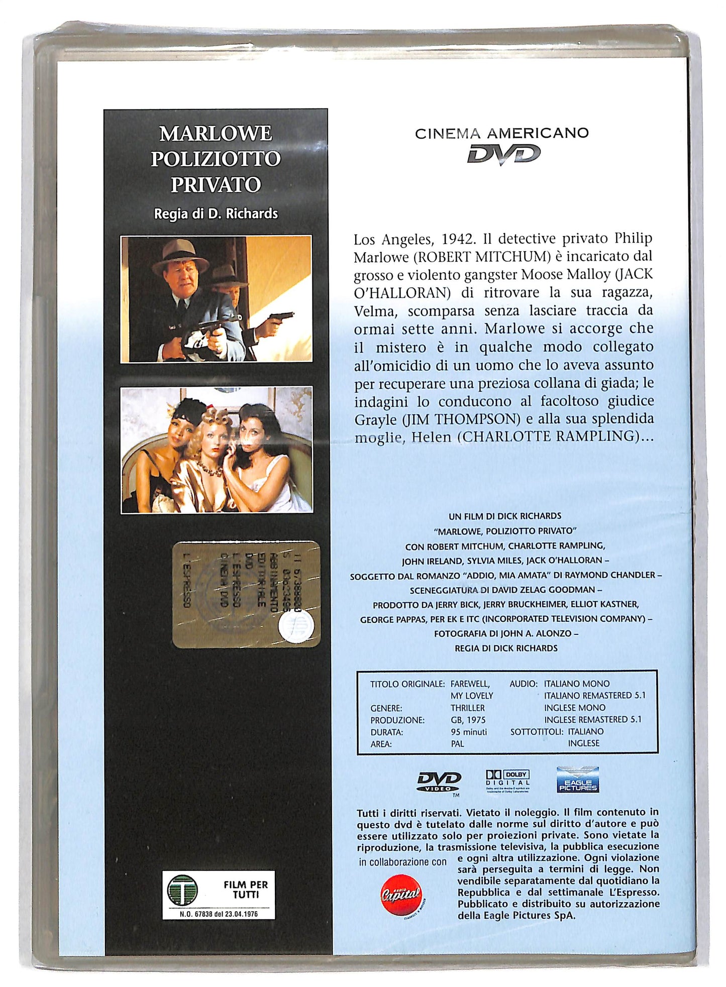 EBOND Marlowe, il poliziotto privato DVD DB686916