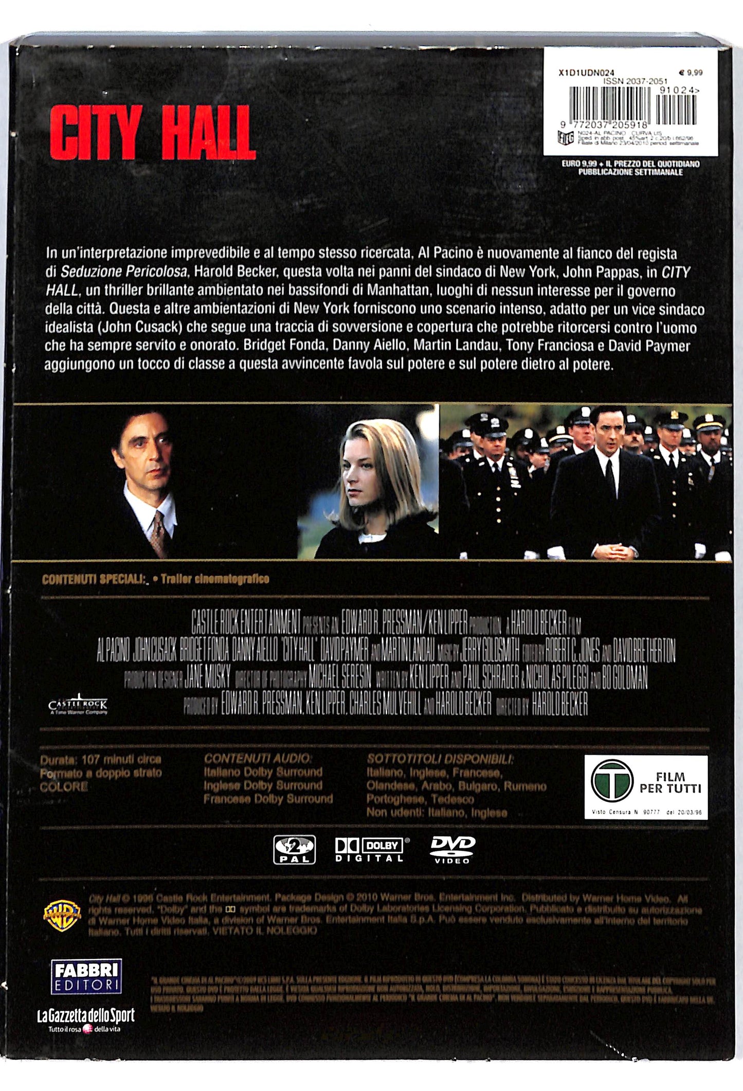 EBOND City Hall EDITORIALE DVD DB687006