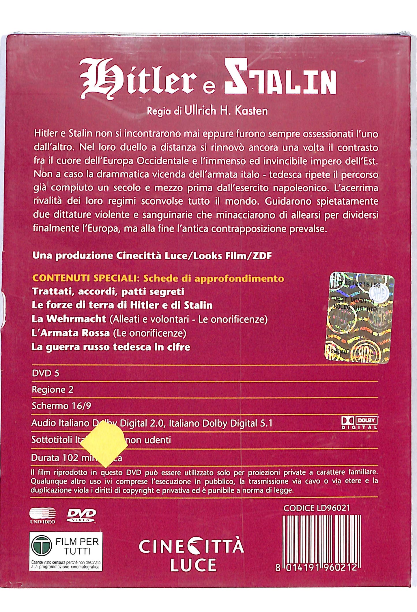EBOND Hitler E Stalin DVD DB687054