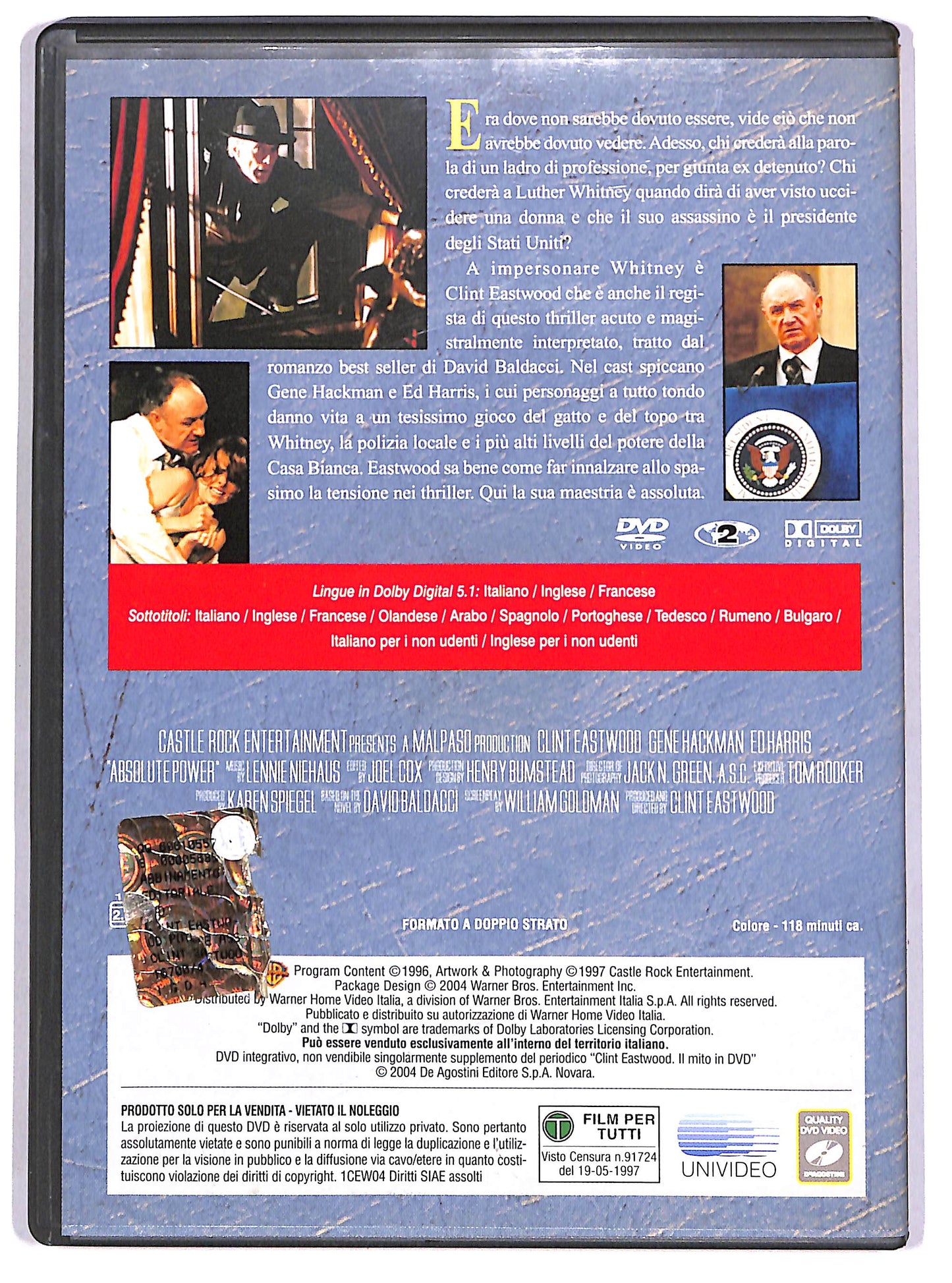 EBOND Potere assoluto EDITORIALE DVD DB687101