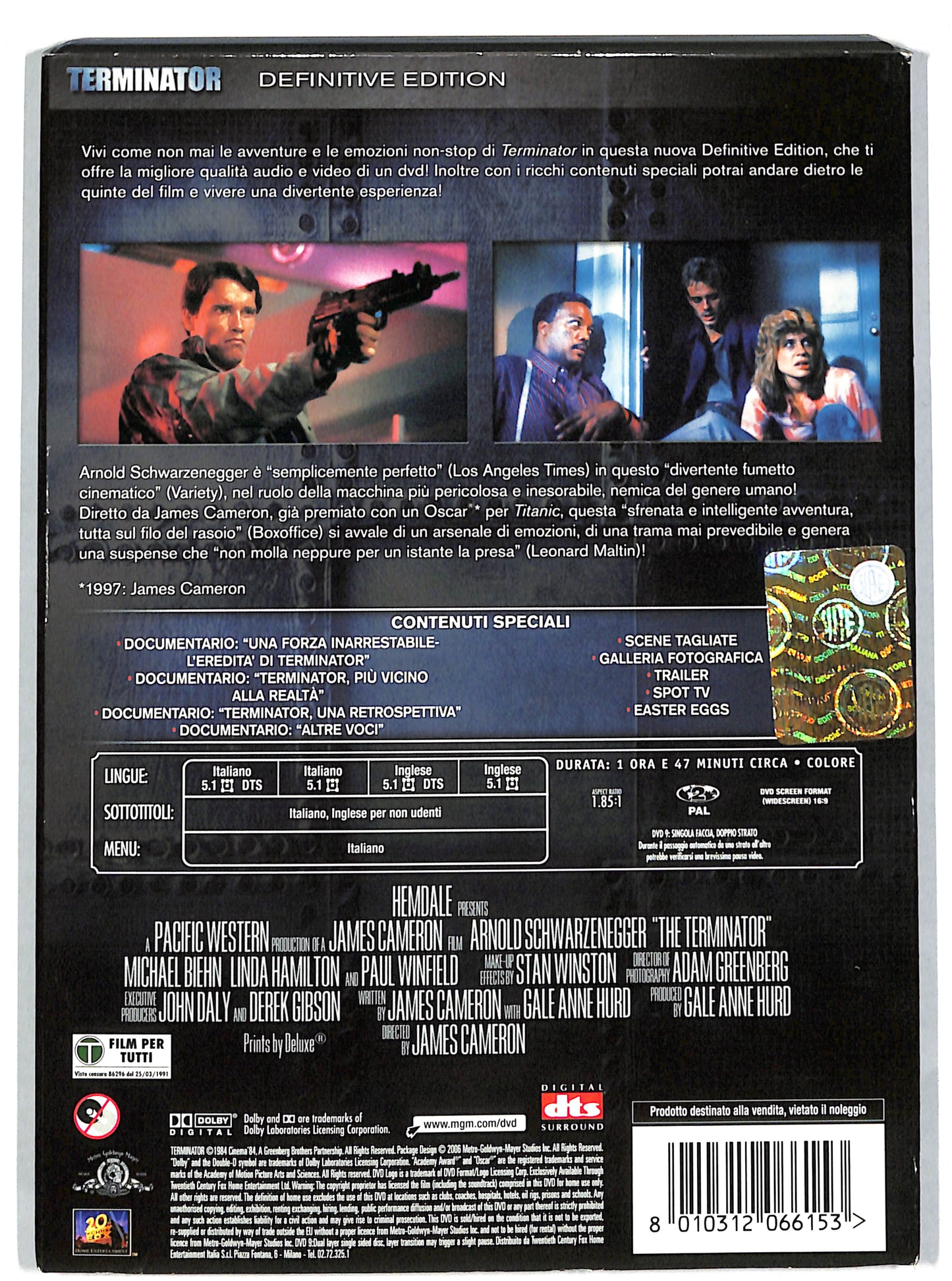 EBOND Terminator DVD DB687108