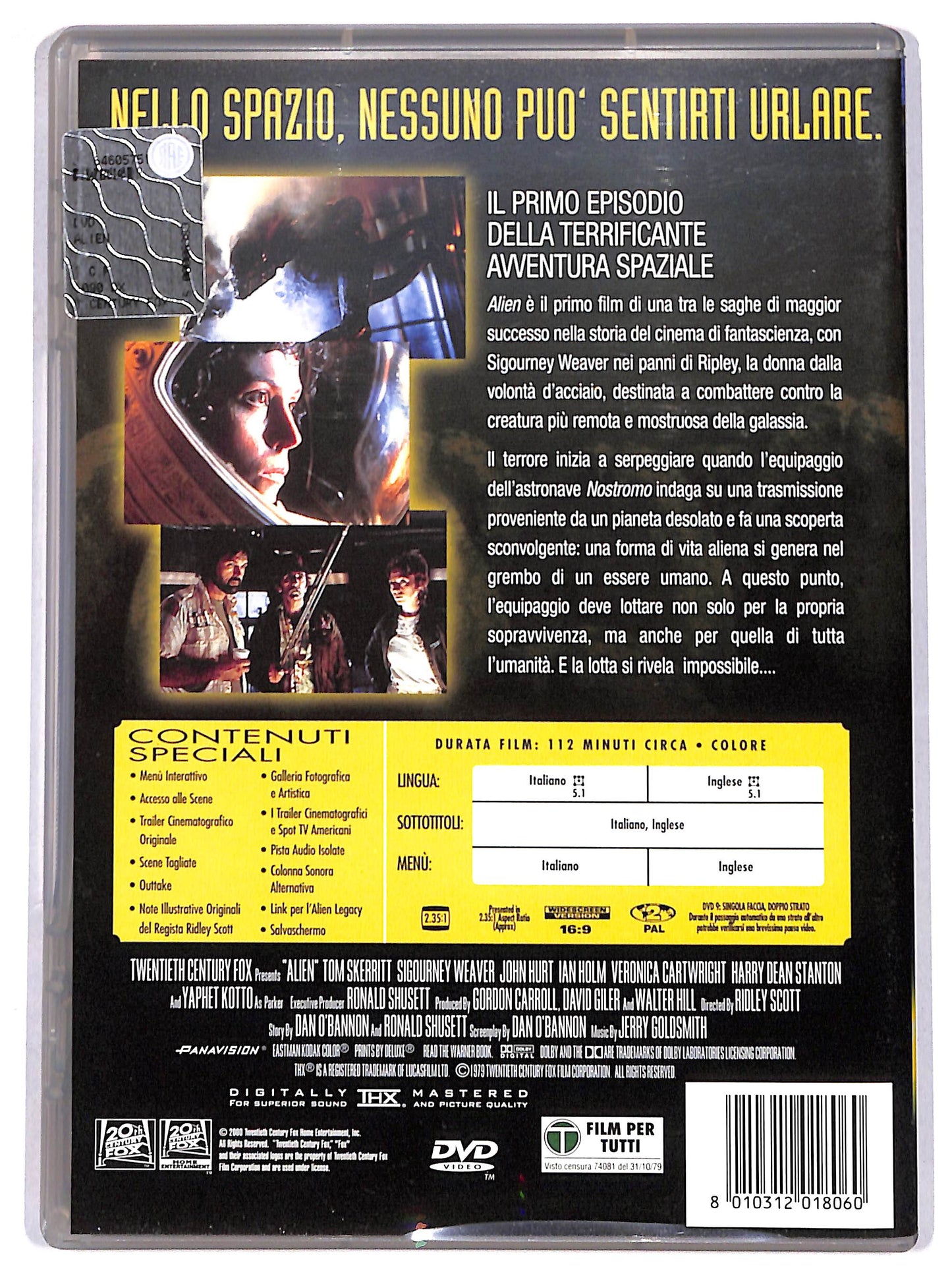 EBOND alien DVD DB687137