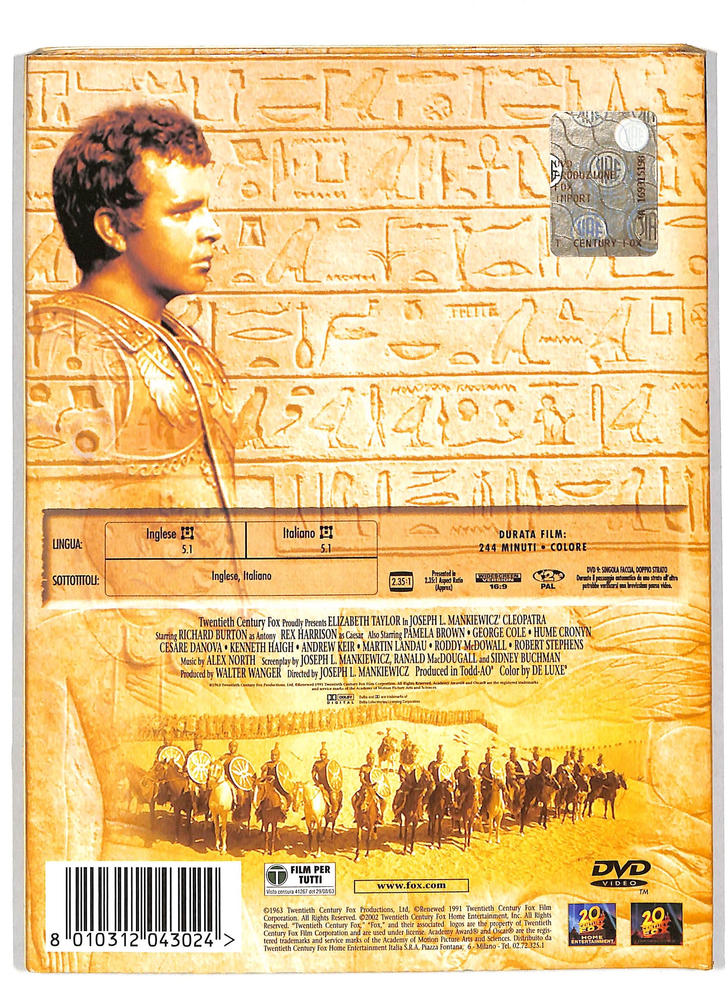 EBOND Cleopatra DVD DB687152