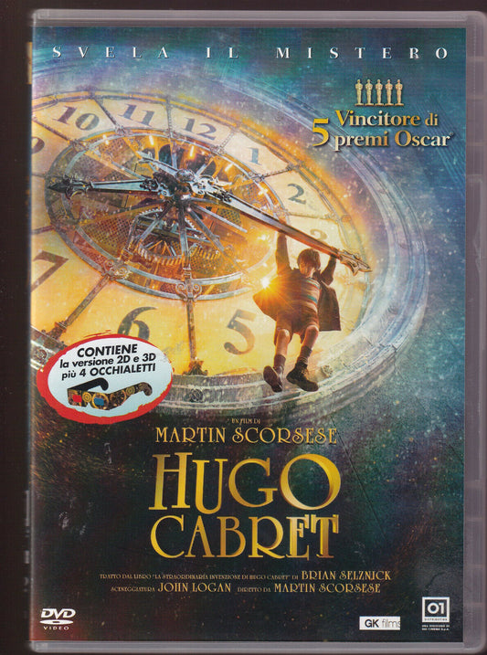 EBOND Hugo Cabret..occhiali 3d Inclusi DVD DB687217