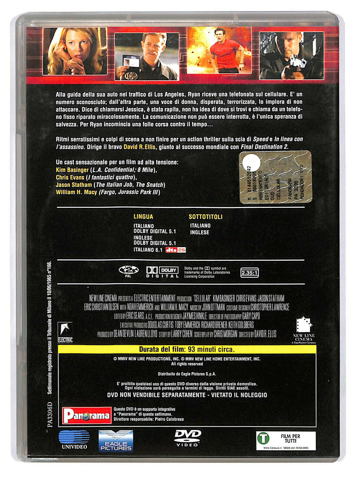 EBOND Cellular Editoriale DVD DB687265