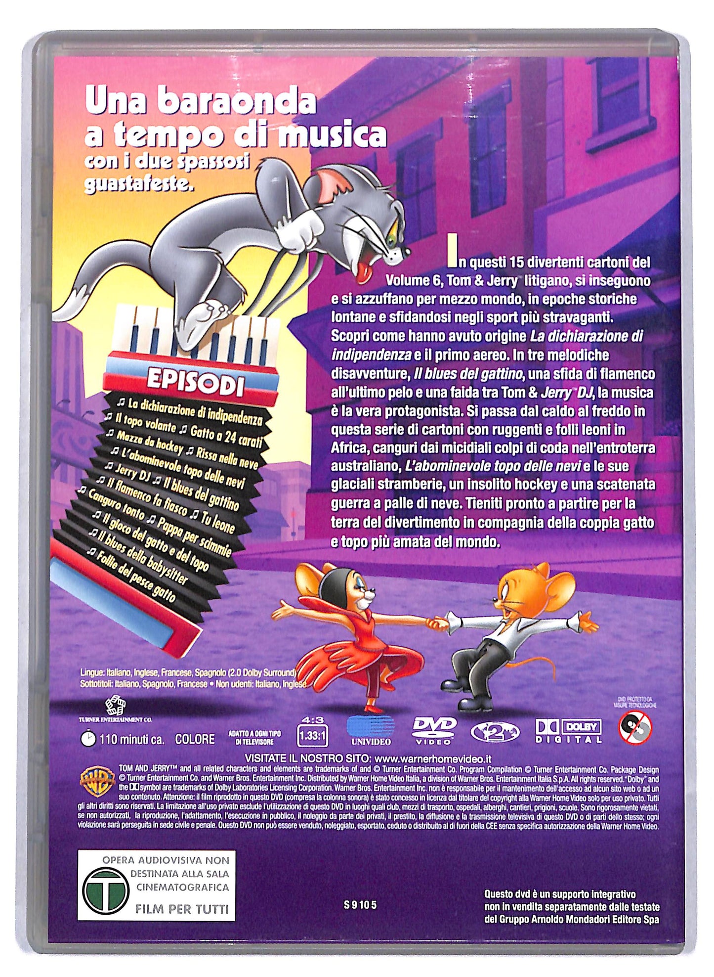 EBOND Tom & Jerry Tales - baraonda musicale EDITORIALE DVD DB687433