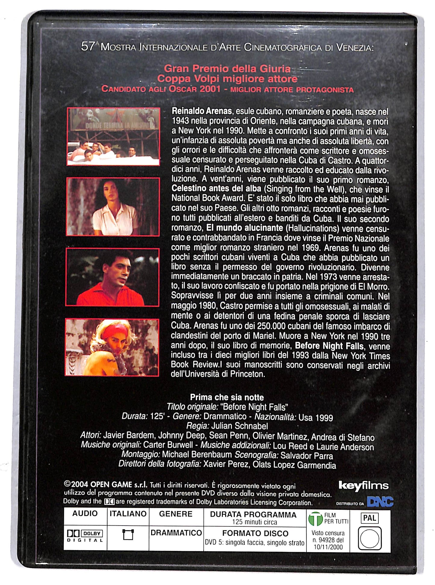 EBOND Prima che sia notte EDITORIALE DVD DB687448