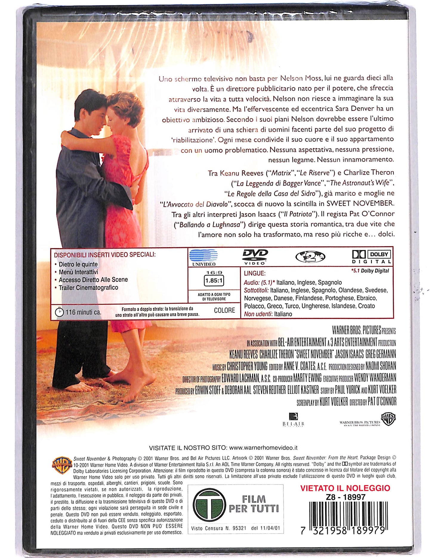 EBOND Sweet November Dolce Novembre DVD DB687615