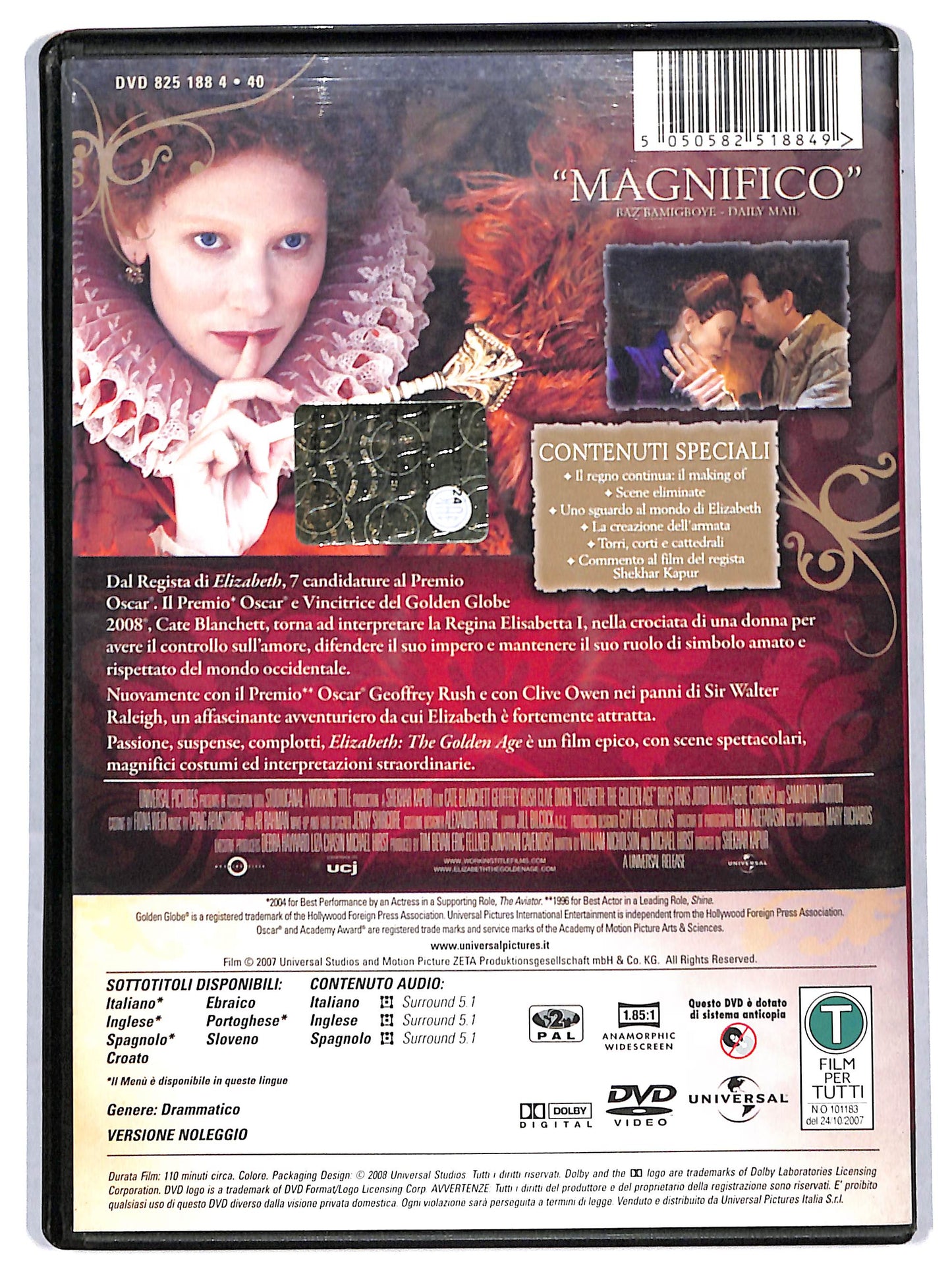EBOND elizabeth - the golden age NOLEGGIO DVD DB687708