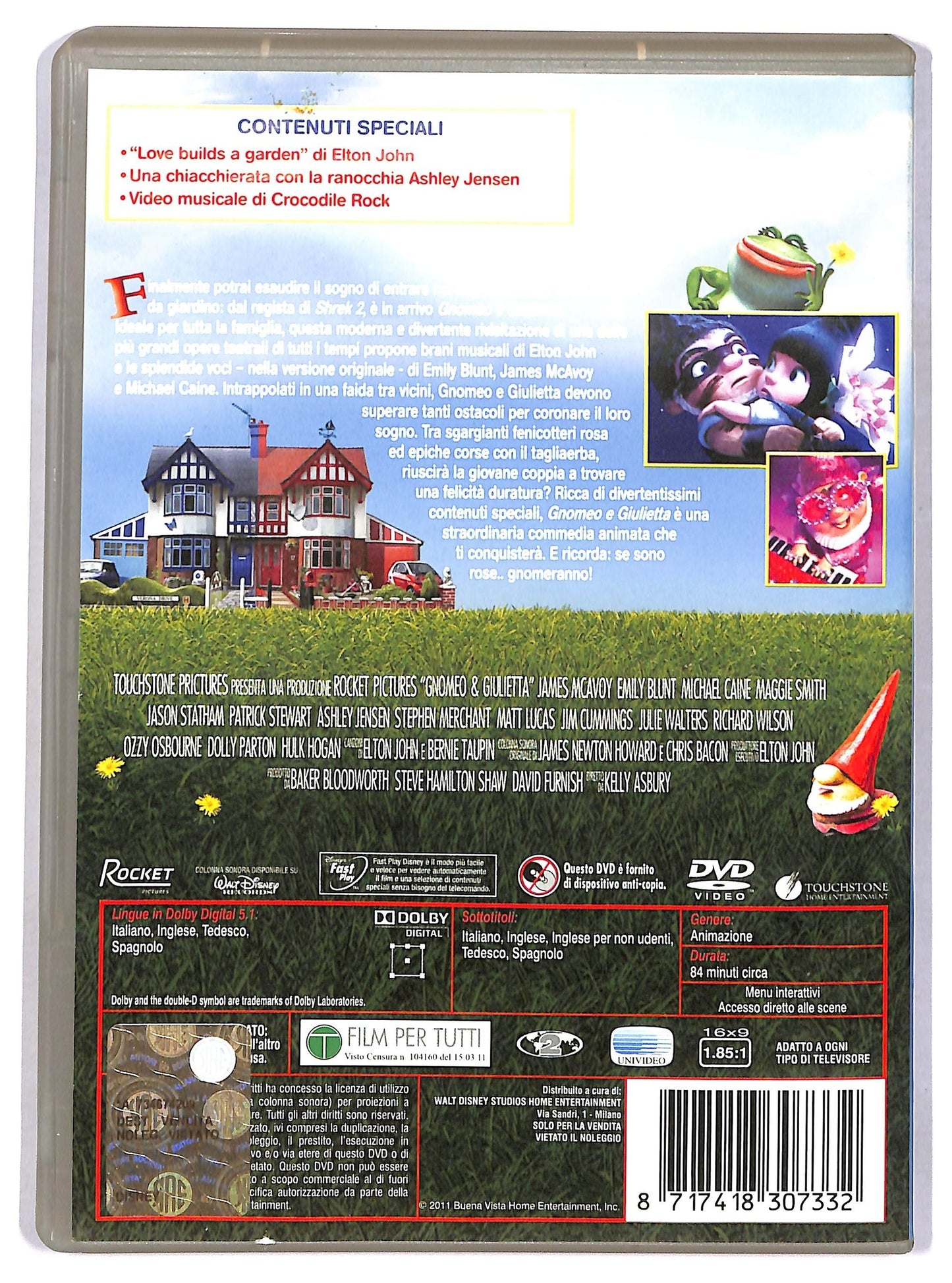 EBOND Gnomeo e Giulietta NOLEGGIO DVD DB687744