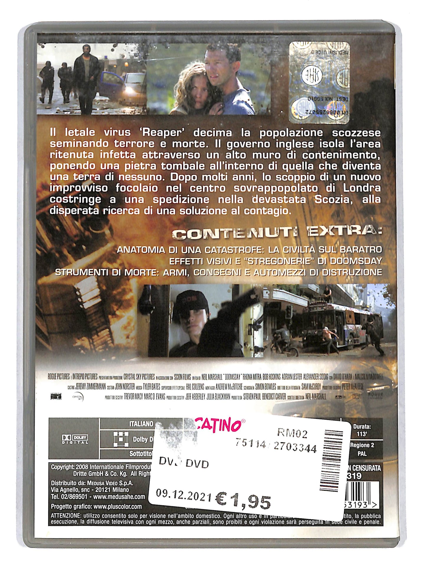 EBOND Doomsday NOLEGGIO DVD DB687842