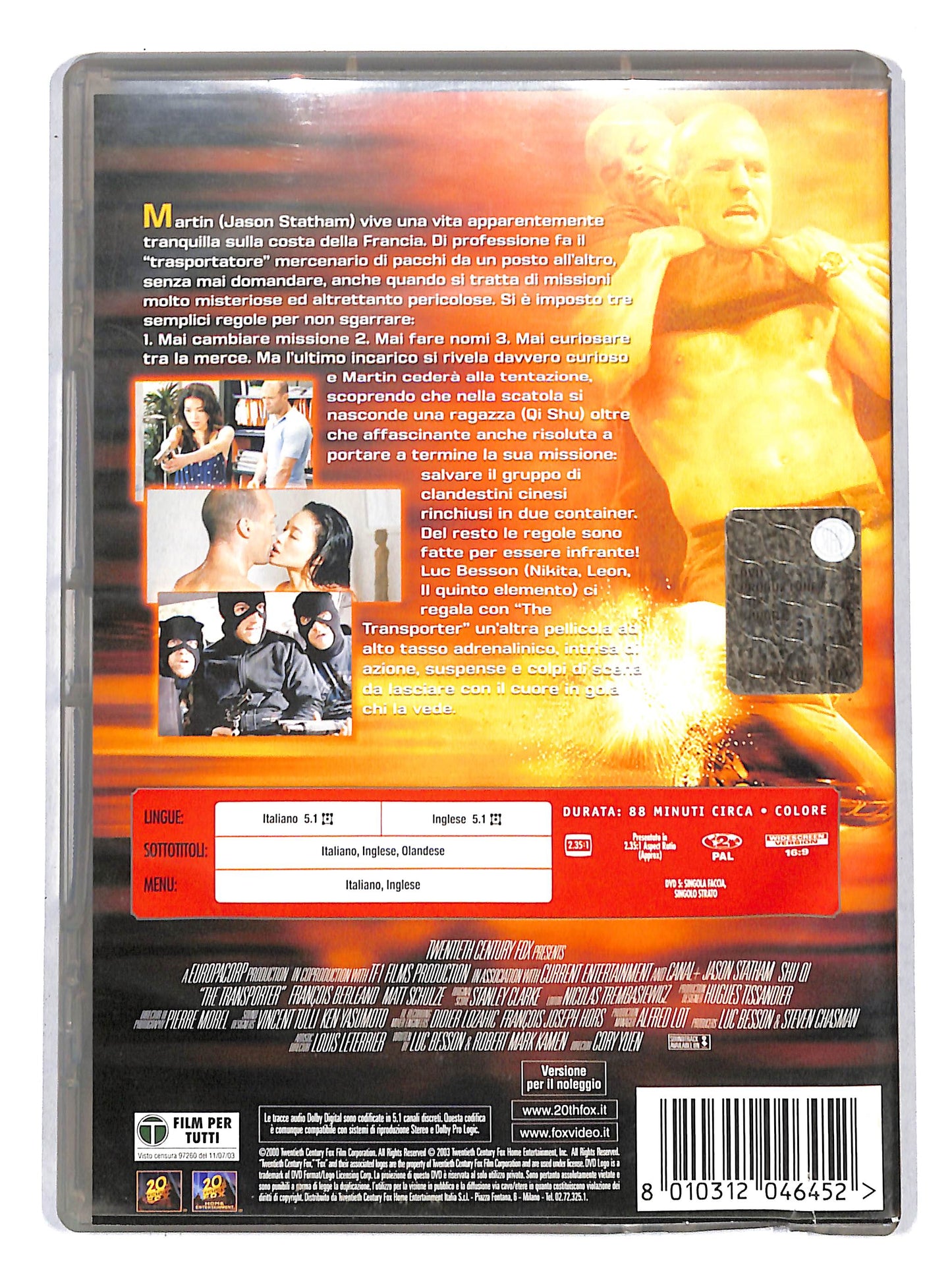 EBOND The Transporter DVD DB687846
