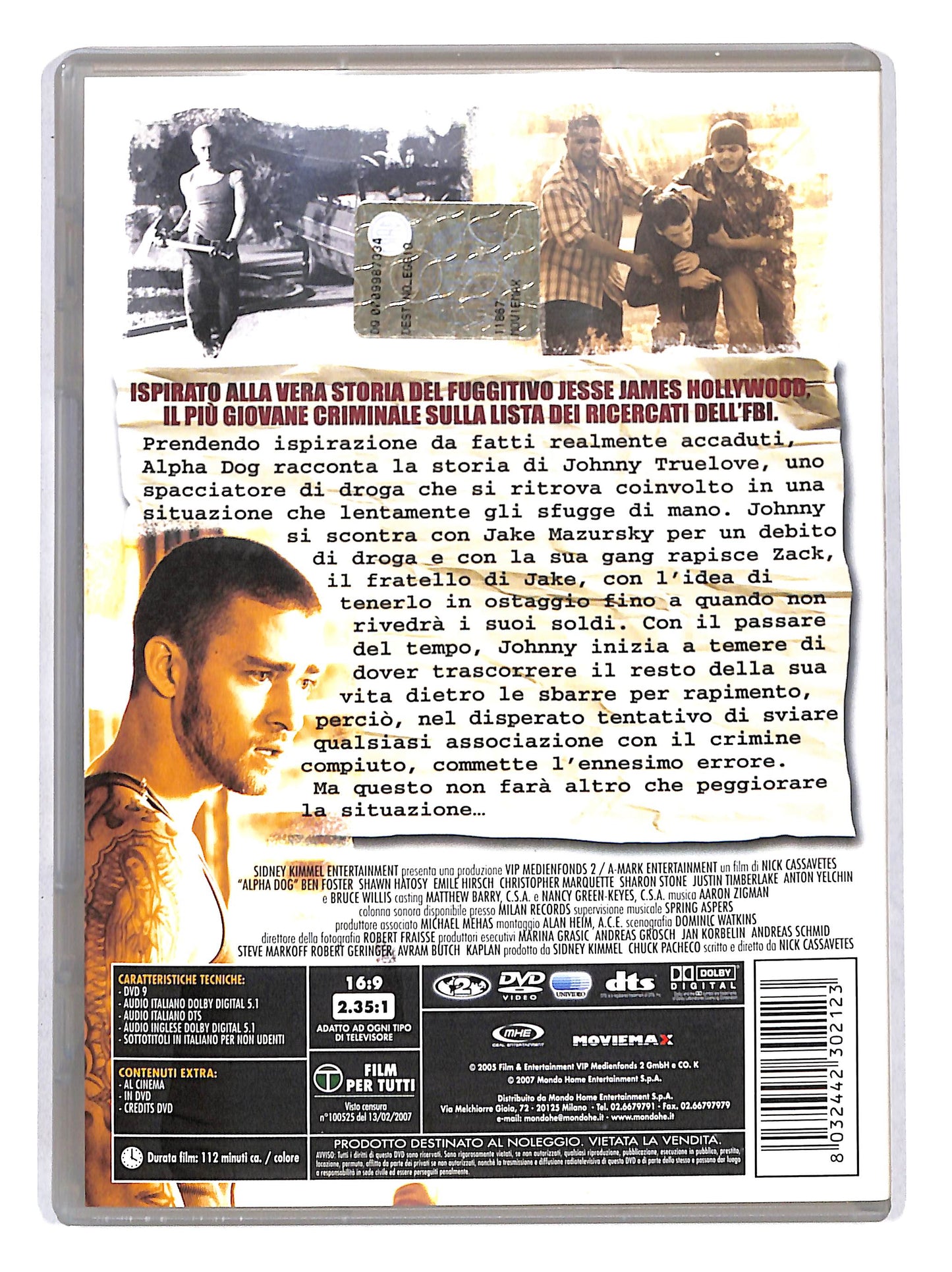 EBOND Alpha Dog DVD DB688104