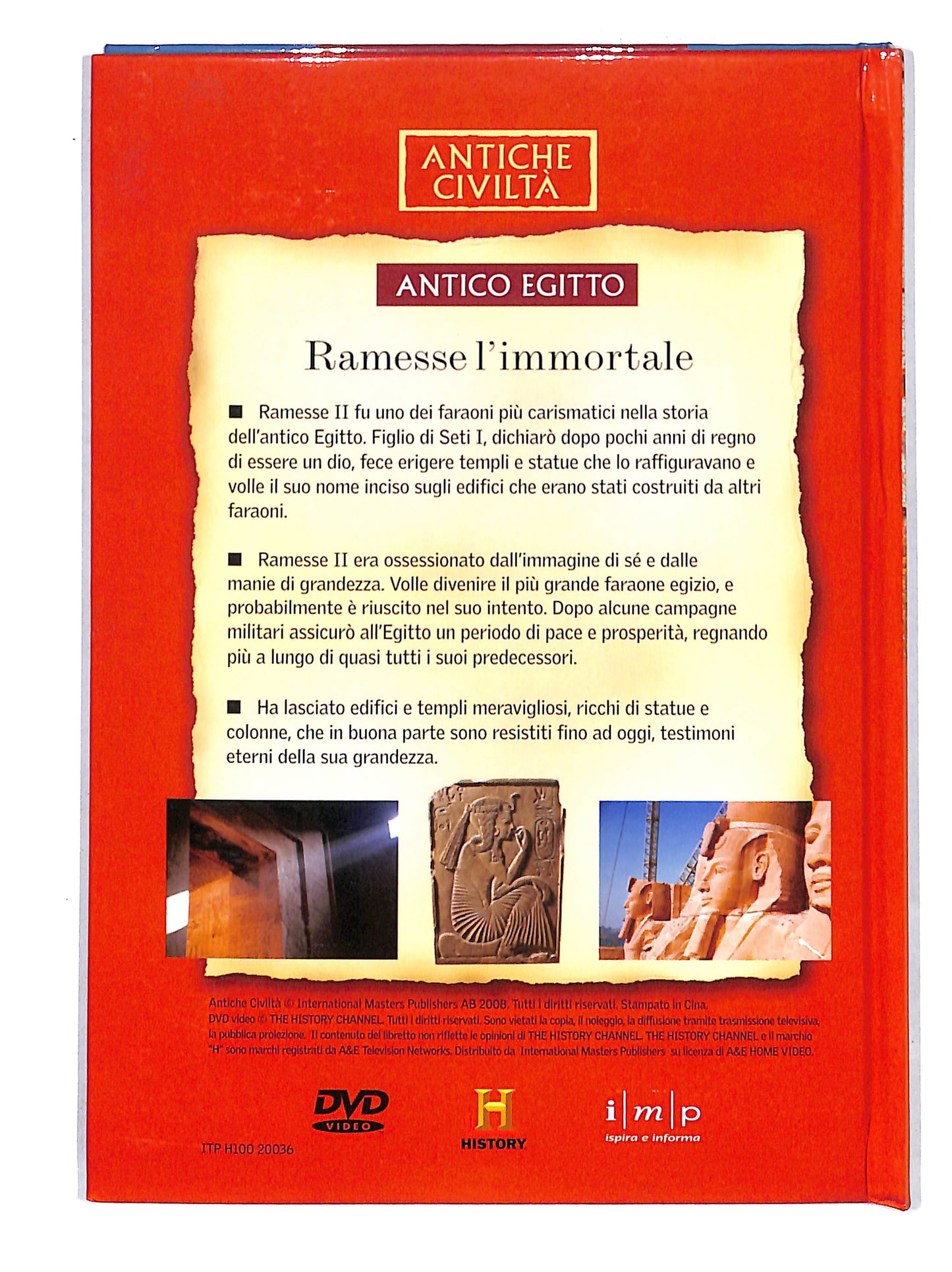EBOND Ramesse l'immortale Digibook DVD DB688122