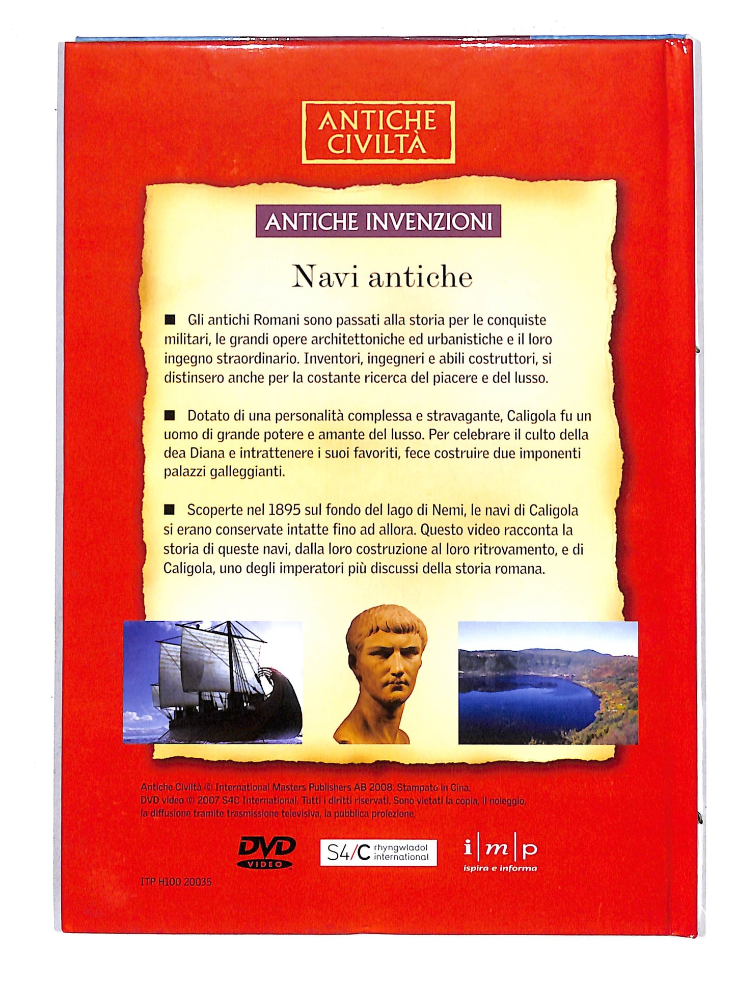 EBOND Navi Antiche Palazzi galleggianti Digibook DVD DB688128