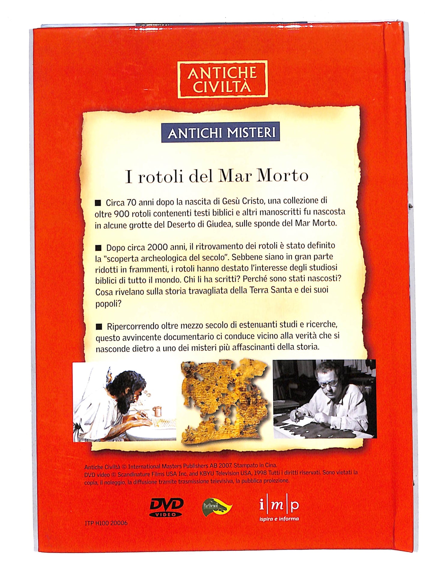 EBOND Rotoli del Mar Morto le voci misteriose del deserto Digibook DVD DB688129