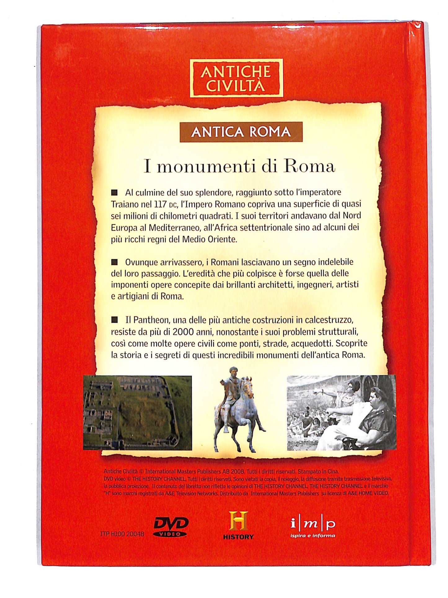 EBOND I Meravigliosi Momumenti di Roma Digibook DVD DB688131