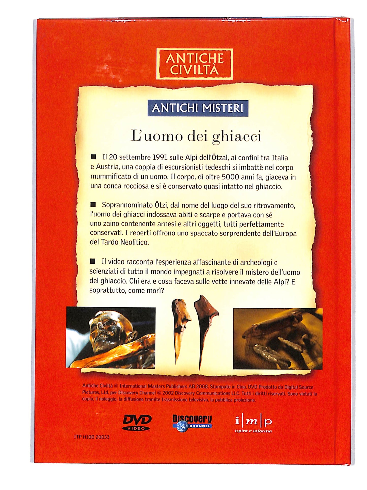 EBOND L'uomo dei ghiacci indagine su un omicidio Digibook DVD DB688145