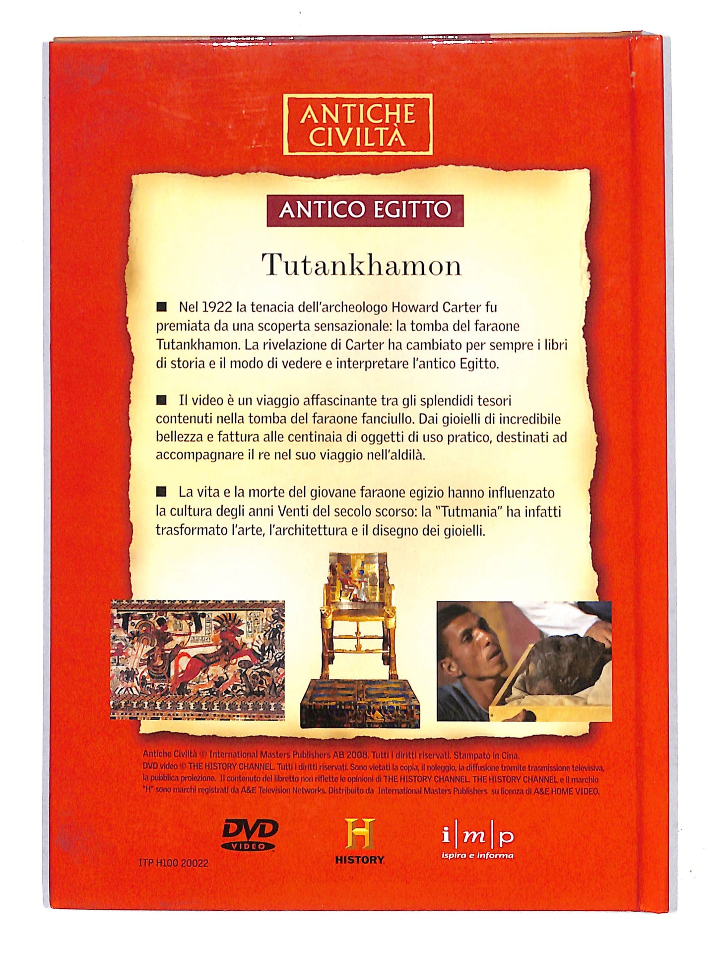 EBOND Tutankhamon una morte misteriosa Digibook DVD DB688159