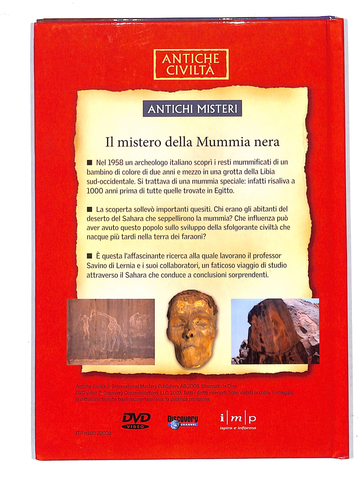 EBOND Il Mistero della Mummia Nera Digibook DVD DB688163