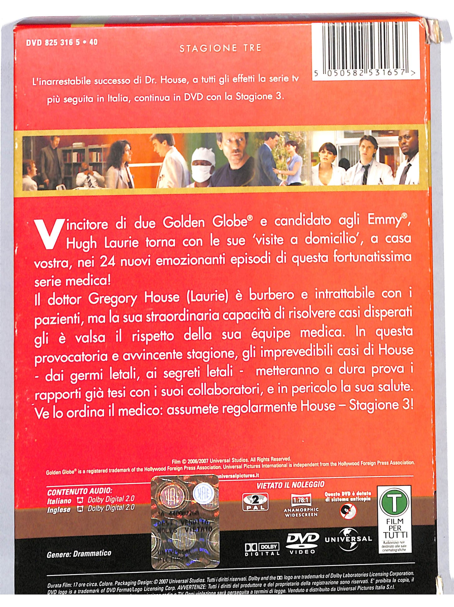 EBOND Dr. House - Medical Division Stagione 3 DVD DB688169