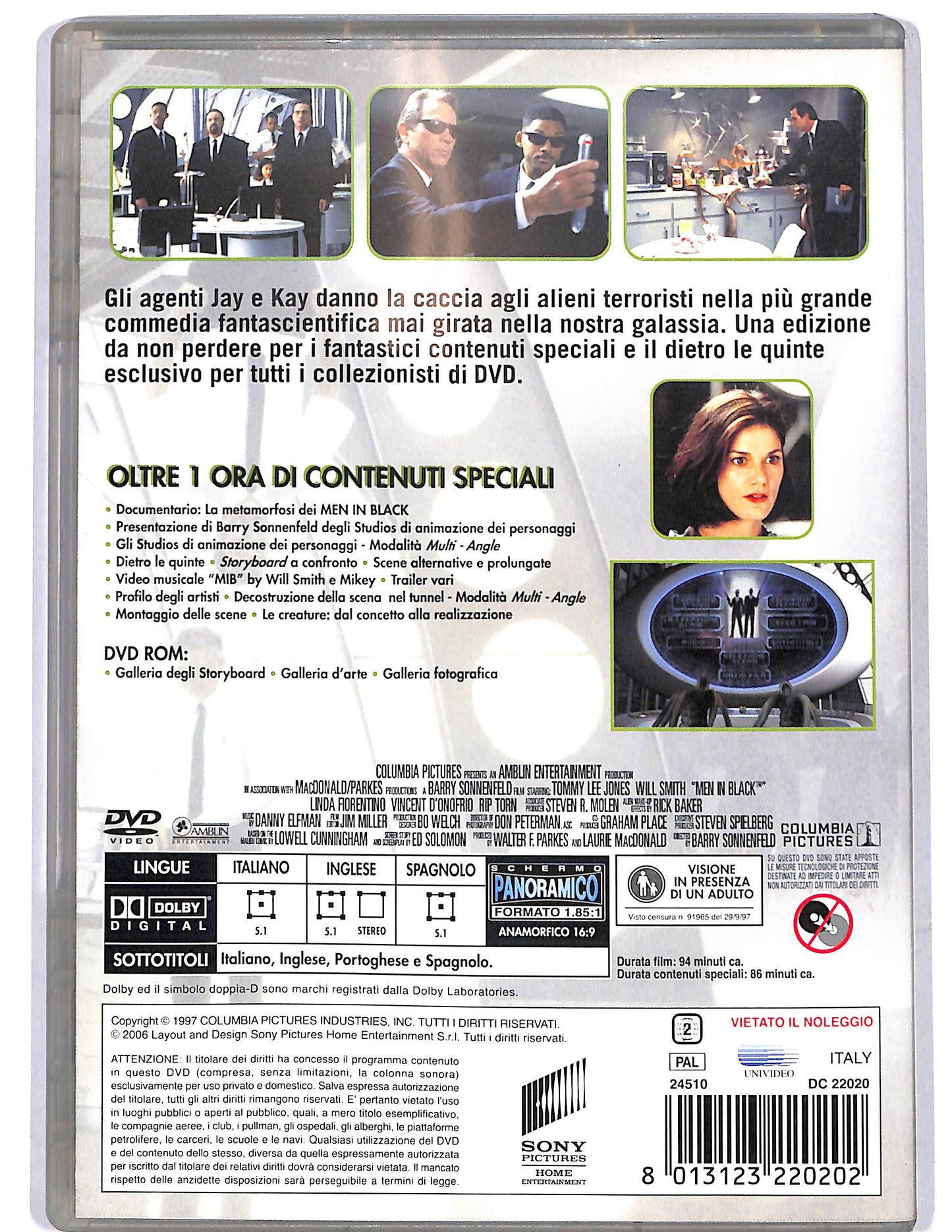 EBOND Men in Black DVD DB688346