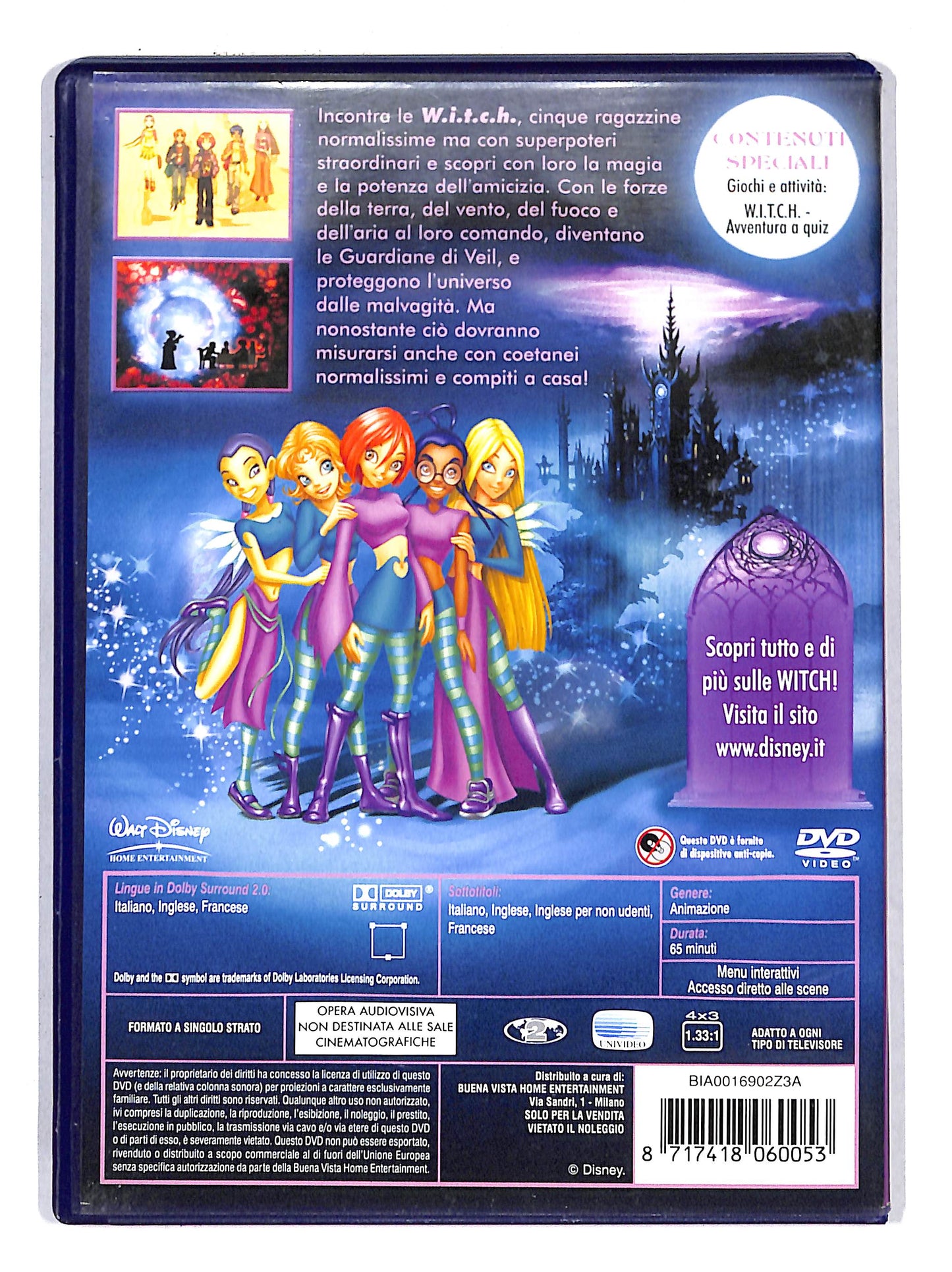 EBOND W.i.t.c.h. Vol. 1 DVD DB688428